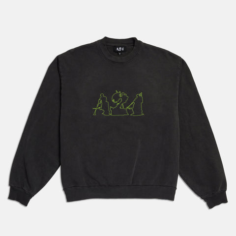 Civil War Embroidered Crewneck