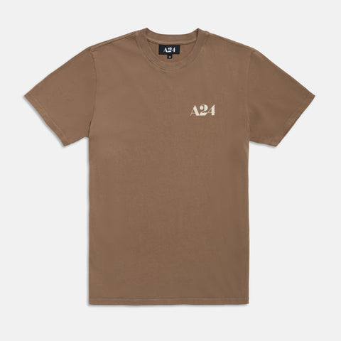 Brown Logo Tee
