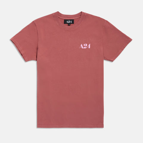 Pink Clay Logo Tee