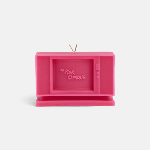 The Pink Opaque Candle