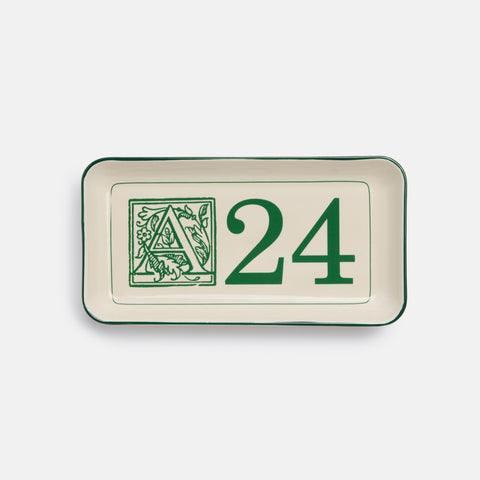 Green Drop Cap Trinket Tray