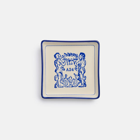 Blue Crest Trinket Tray