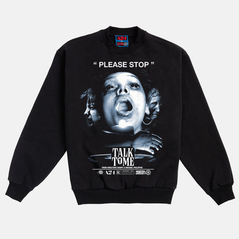 Online Ceramics x Talk To Me Hand Of A Satanist Crewneck