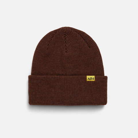 Brown Knit Beanie