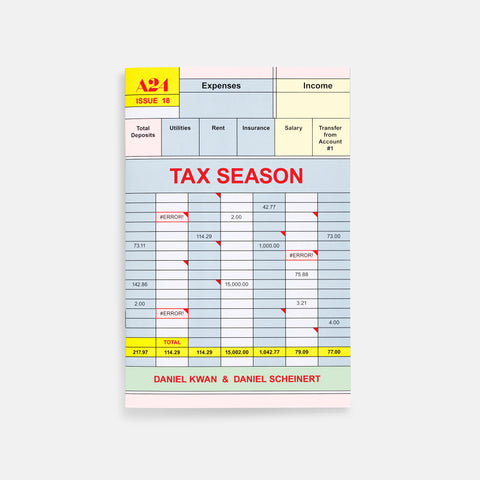 Tax Season Zine by Daniels