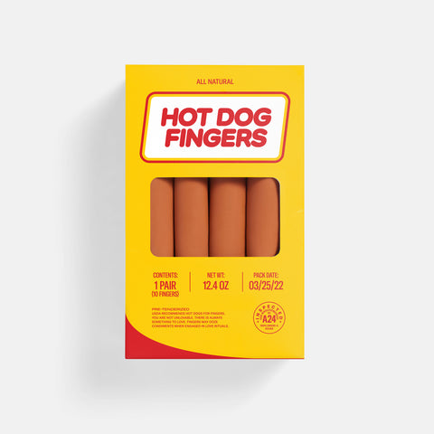 Hot Dog Finger Gloves
