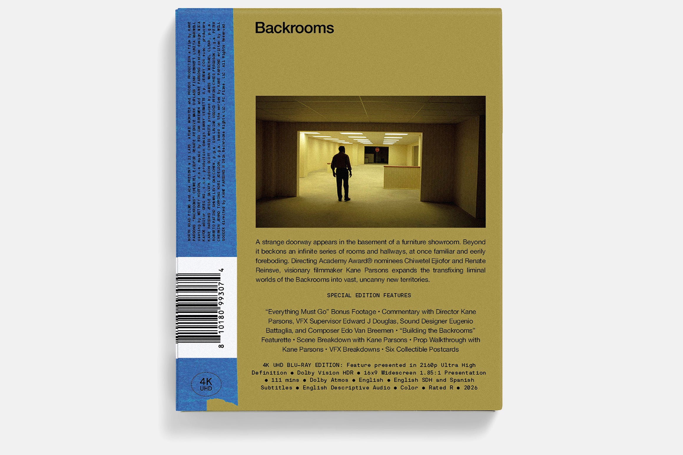 Backrooms Blu-ray