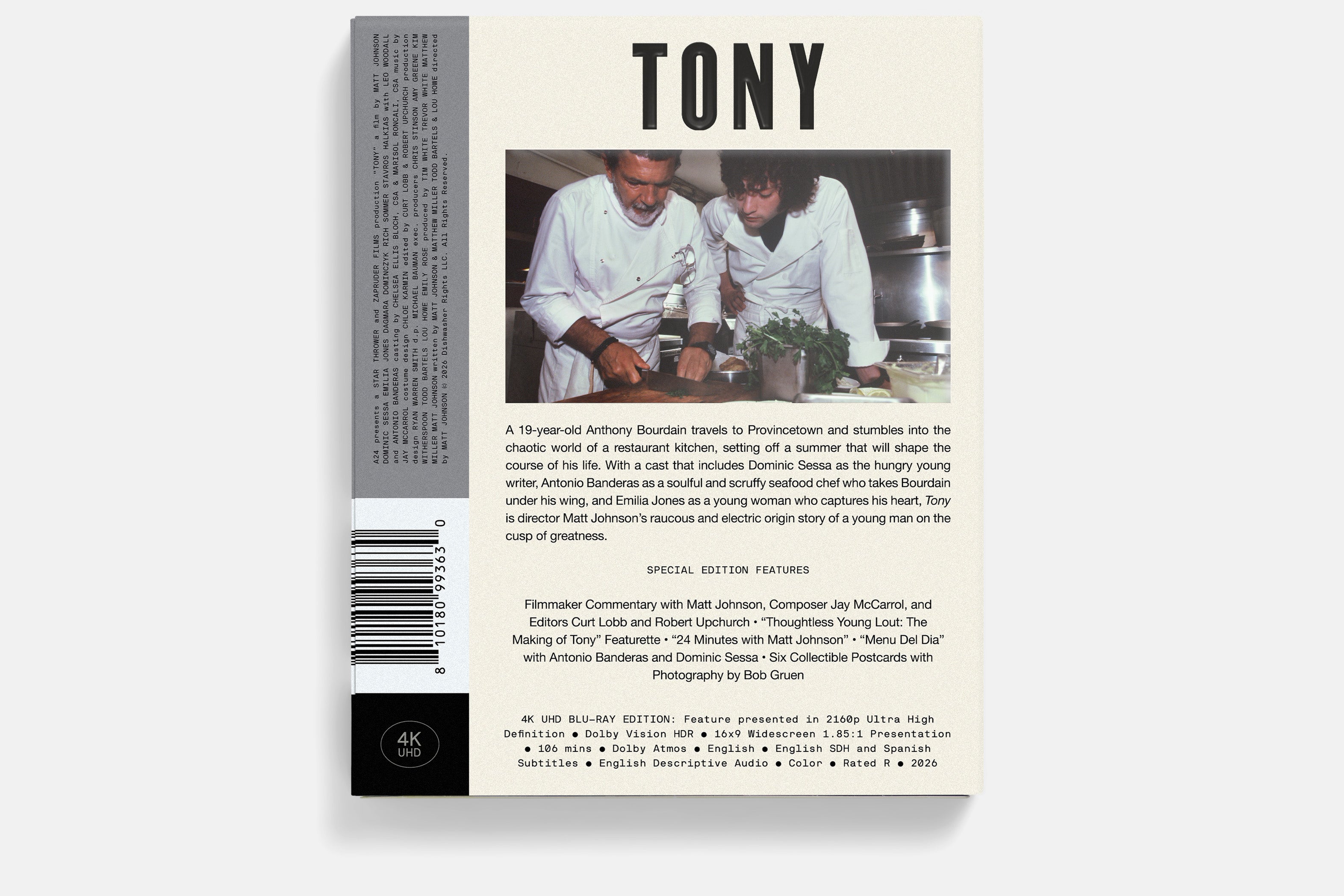 Tony Blu-ray