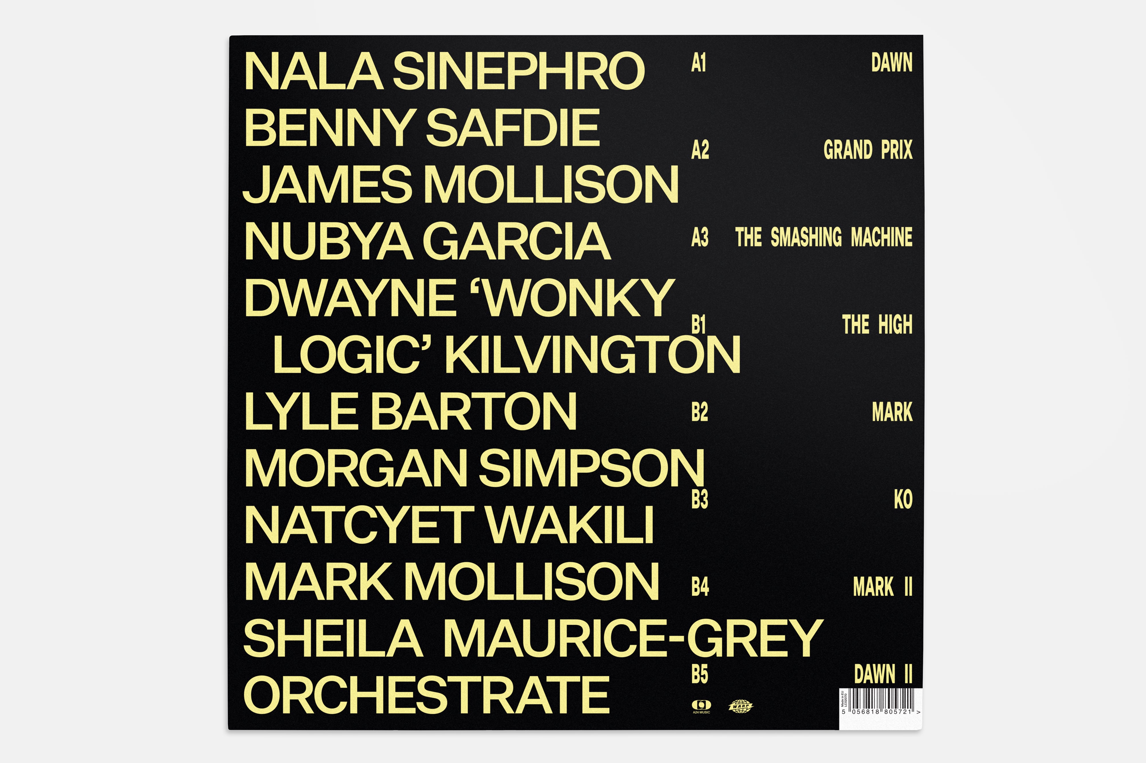 The Smashing Machine Original Motion Picture Soundtrack