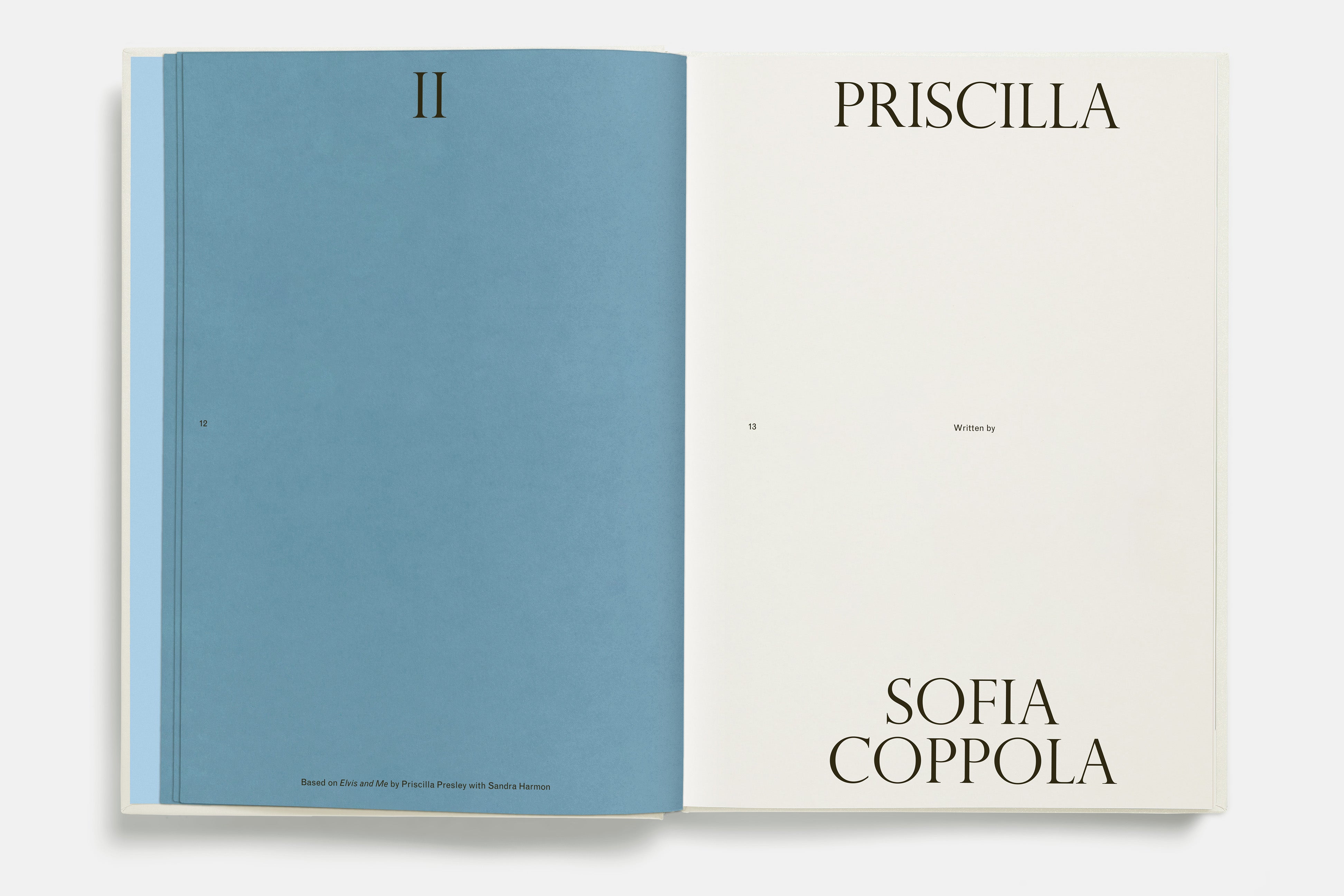 Priscilla Screenplay Book