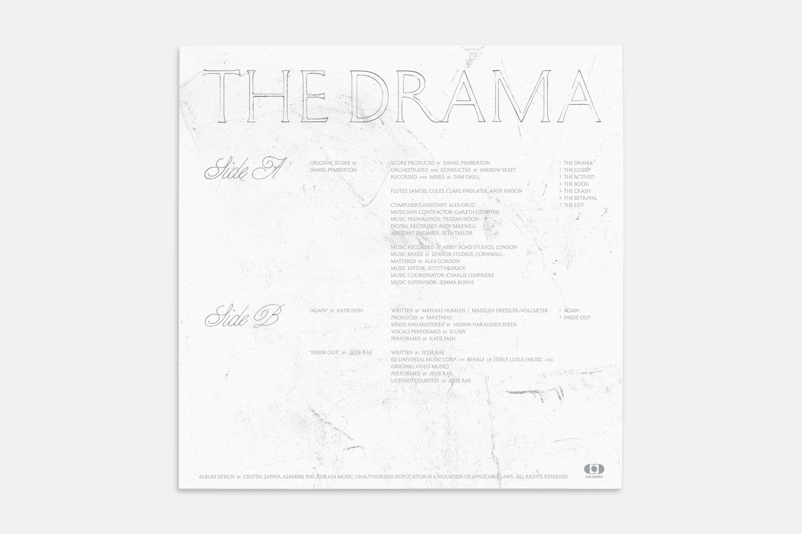 The Drama Original Motion Picture Soundtrack 10”