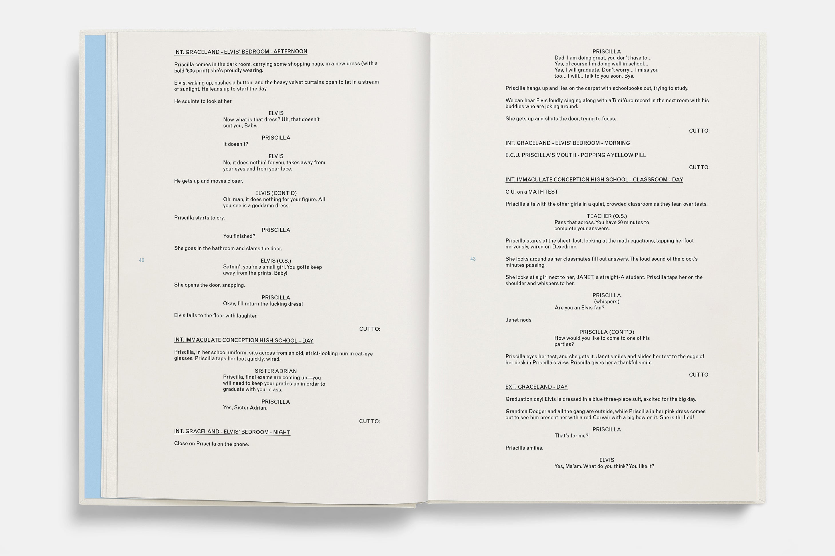 Priscilla Screenplay Book
