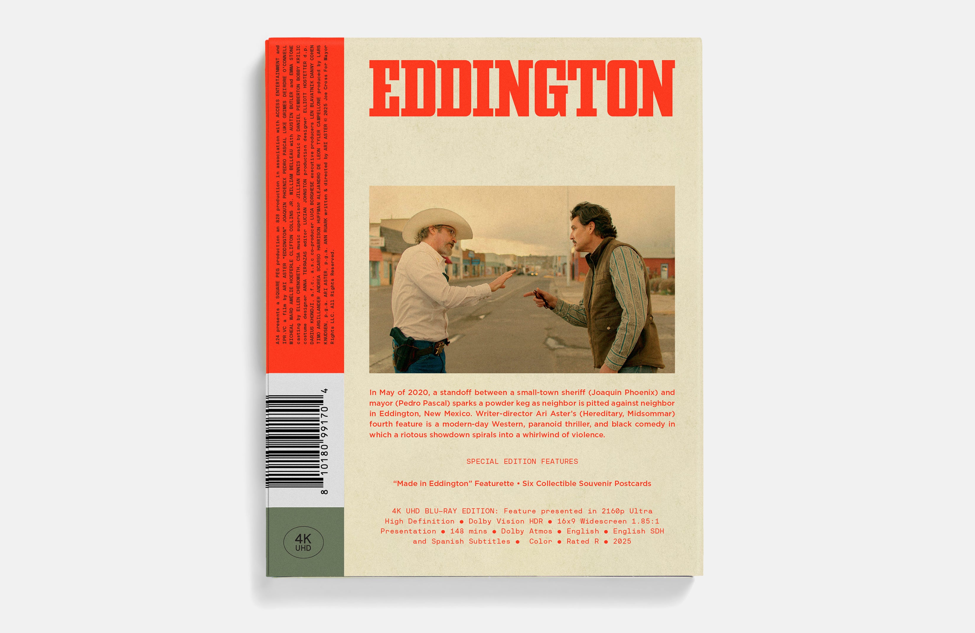 Eddington Blu-ray