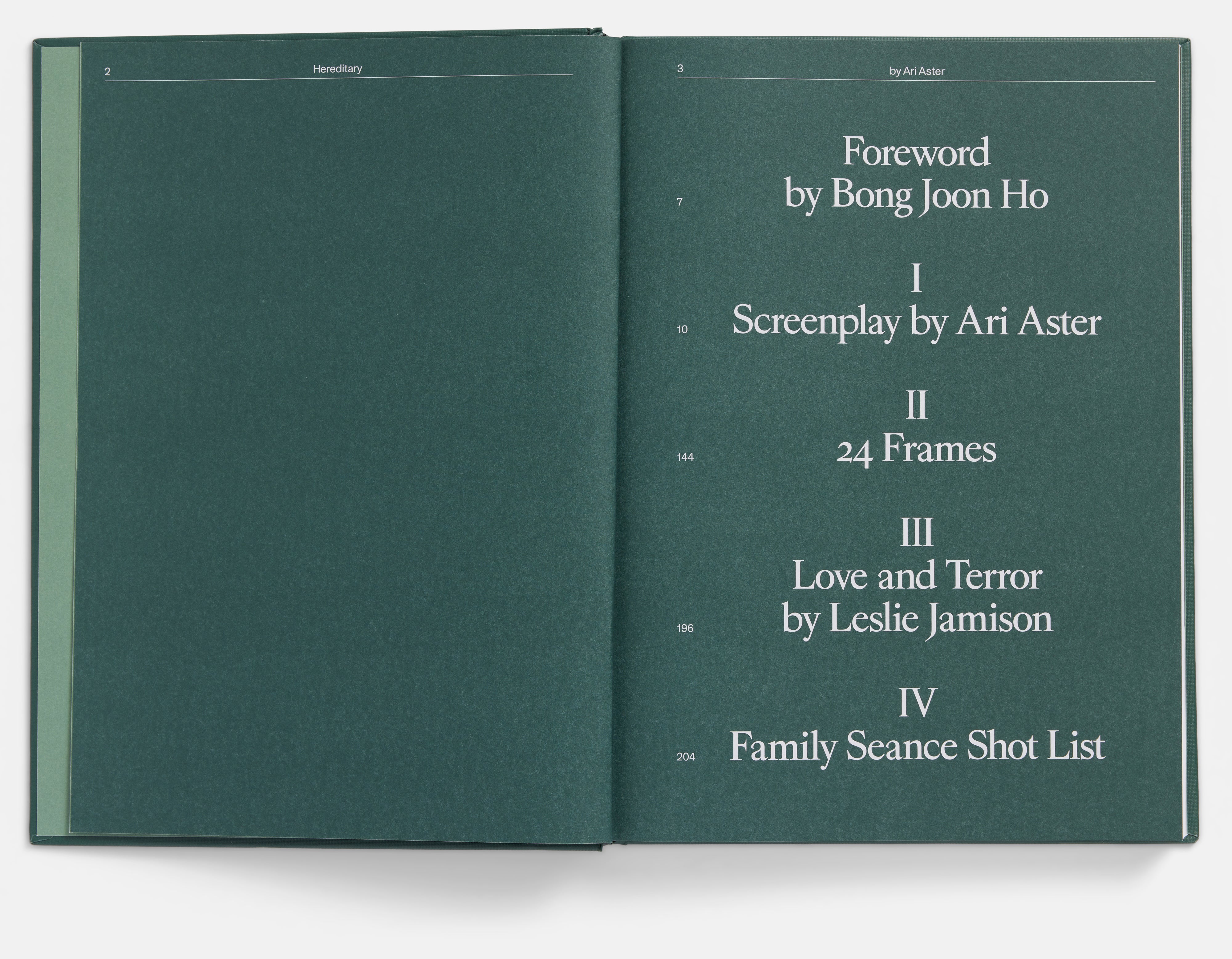 Hereditary Screenplay Book