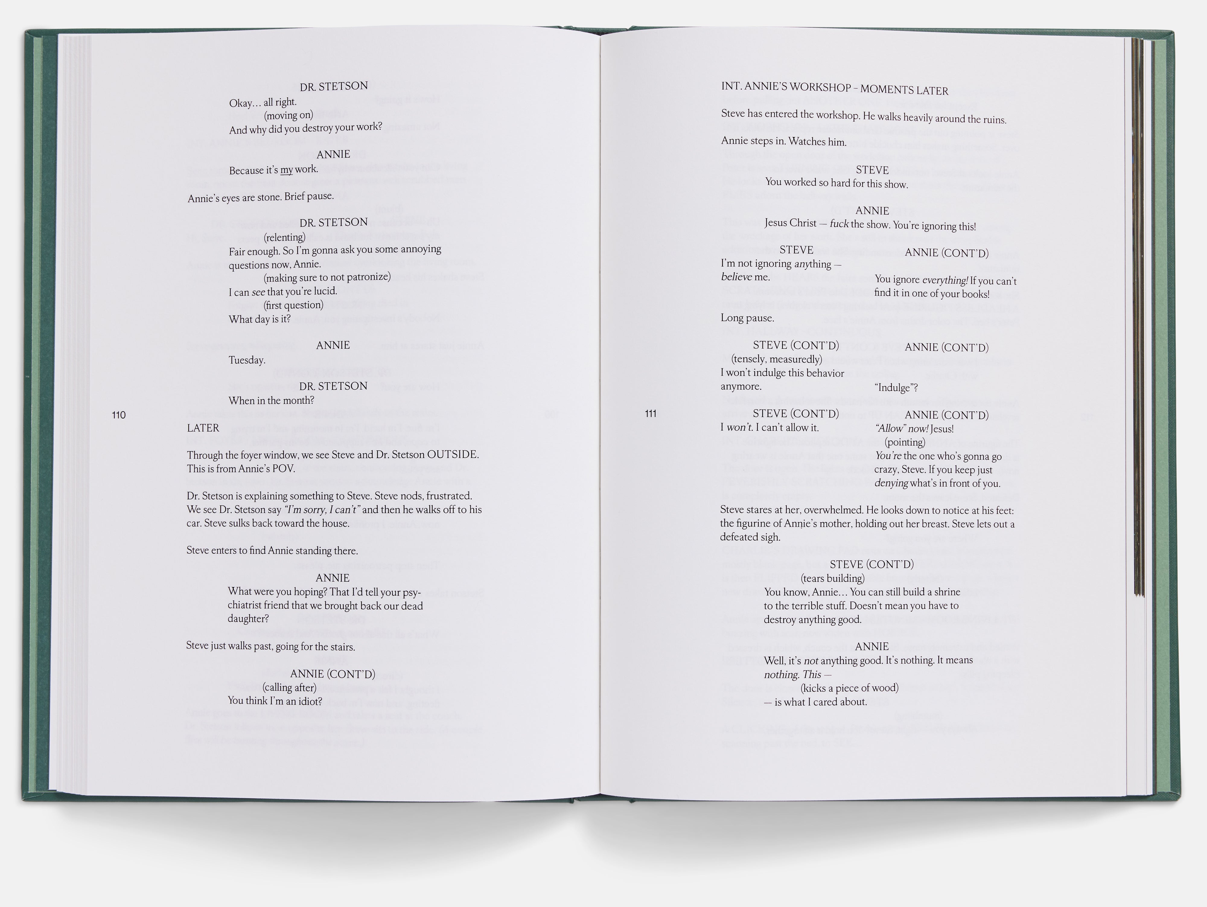 Hereditary Screenplay Book