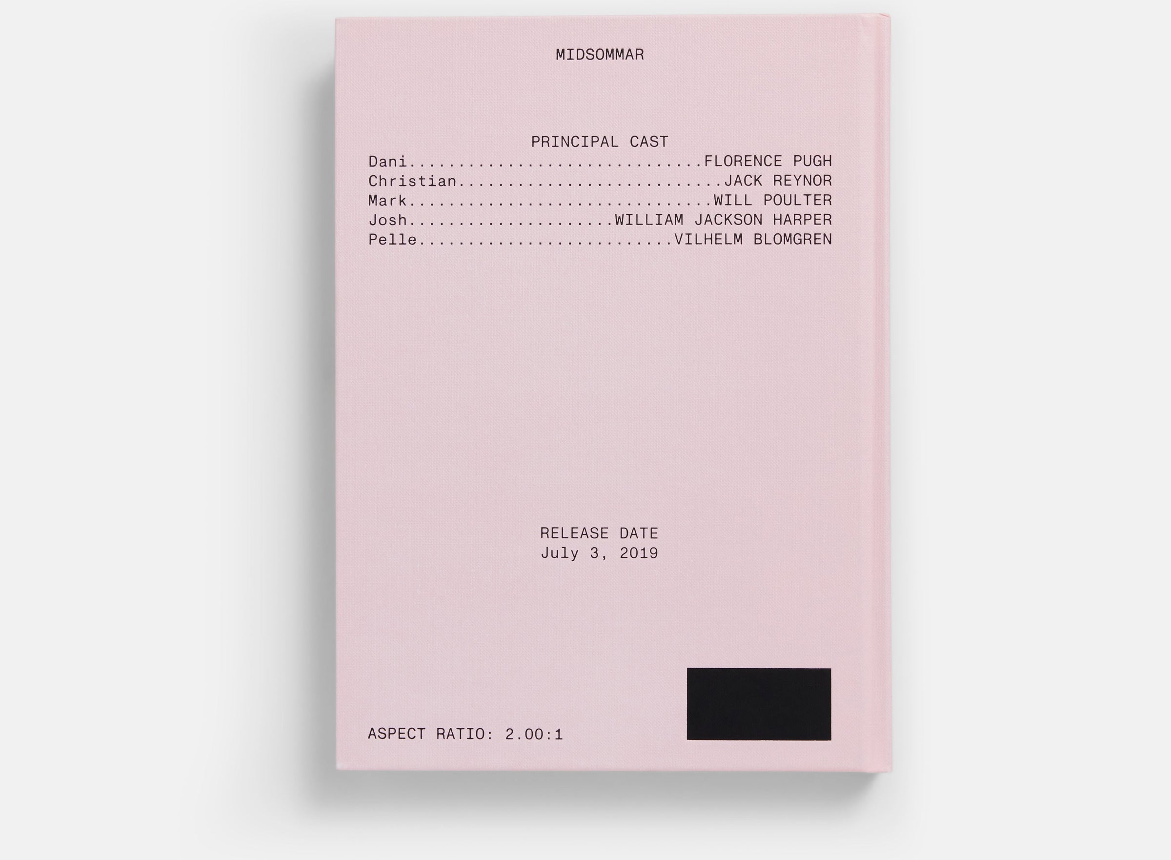 Midsommar Screenplay Book – A24 Shop