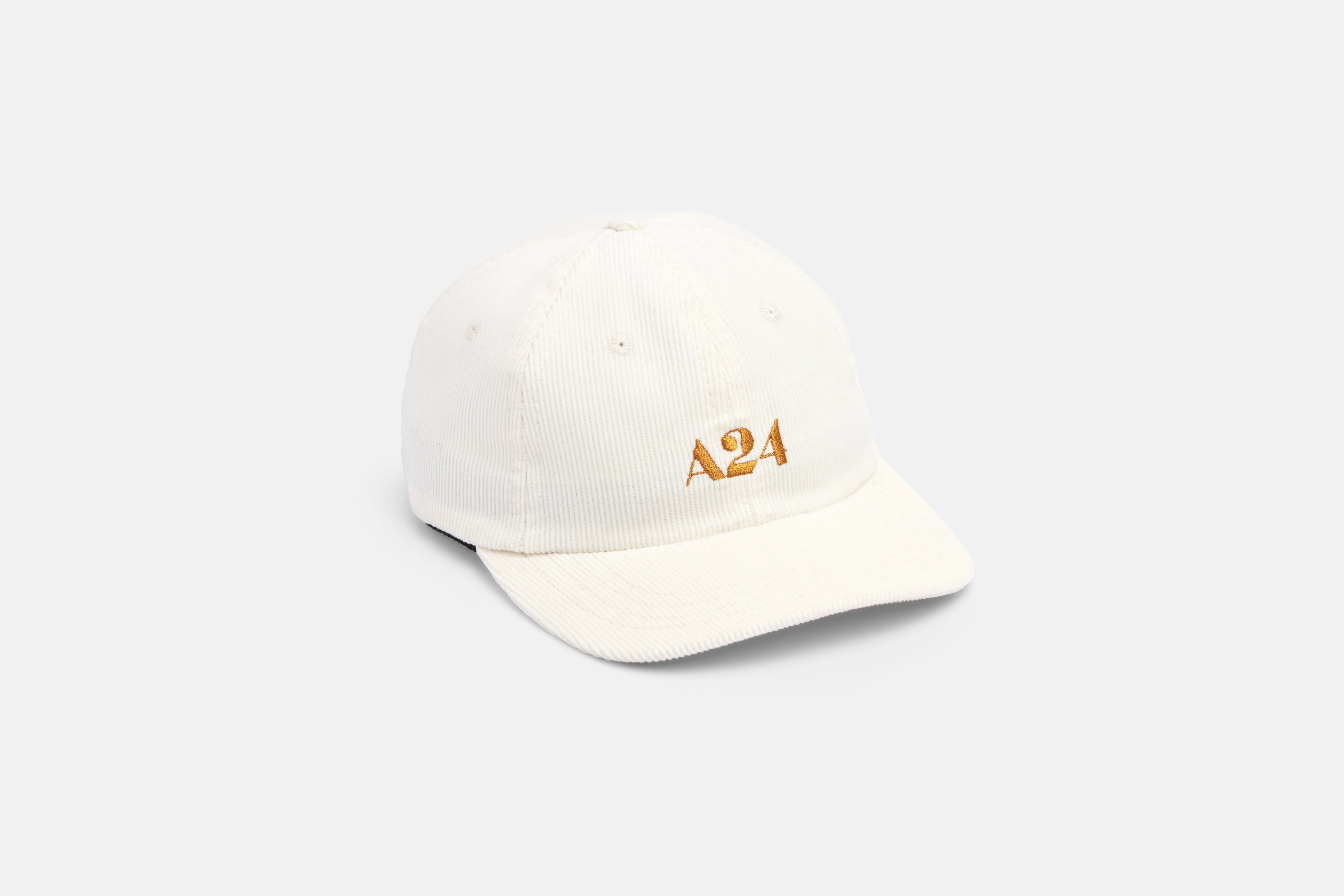 White Cord Logo Hat – A24 Shop