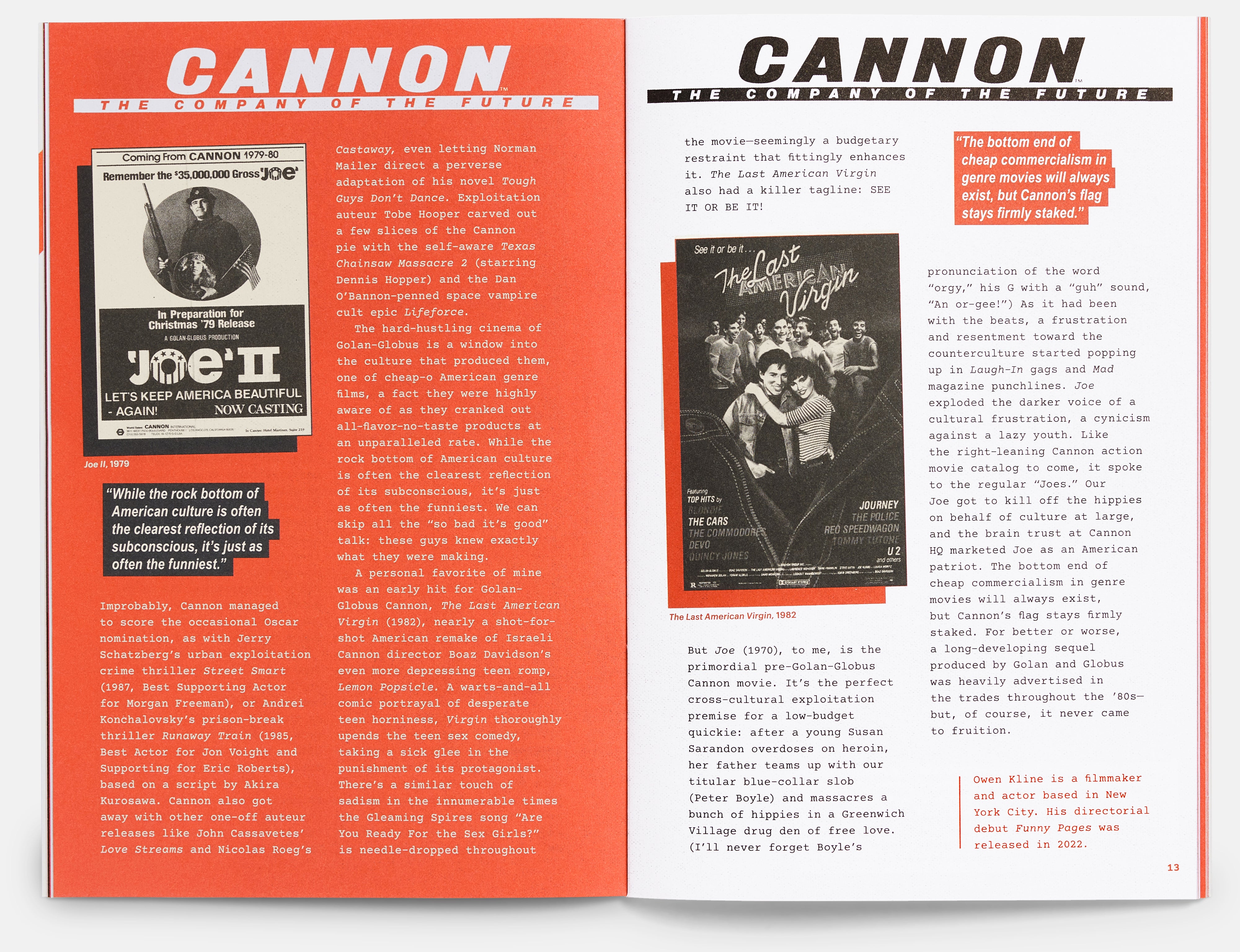 Never Coming To a Theater Near You Zine