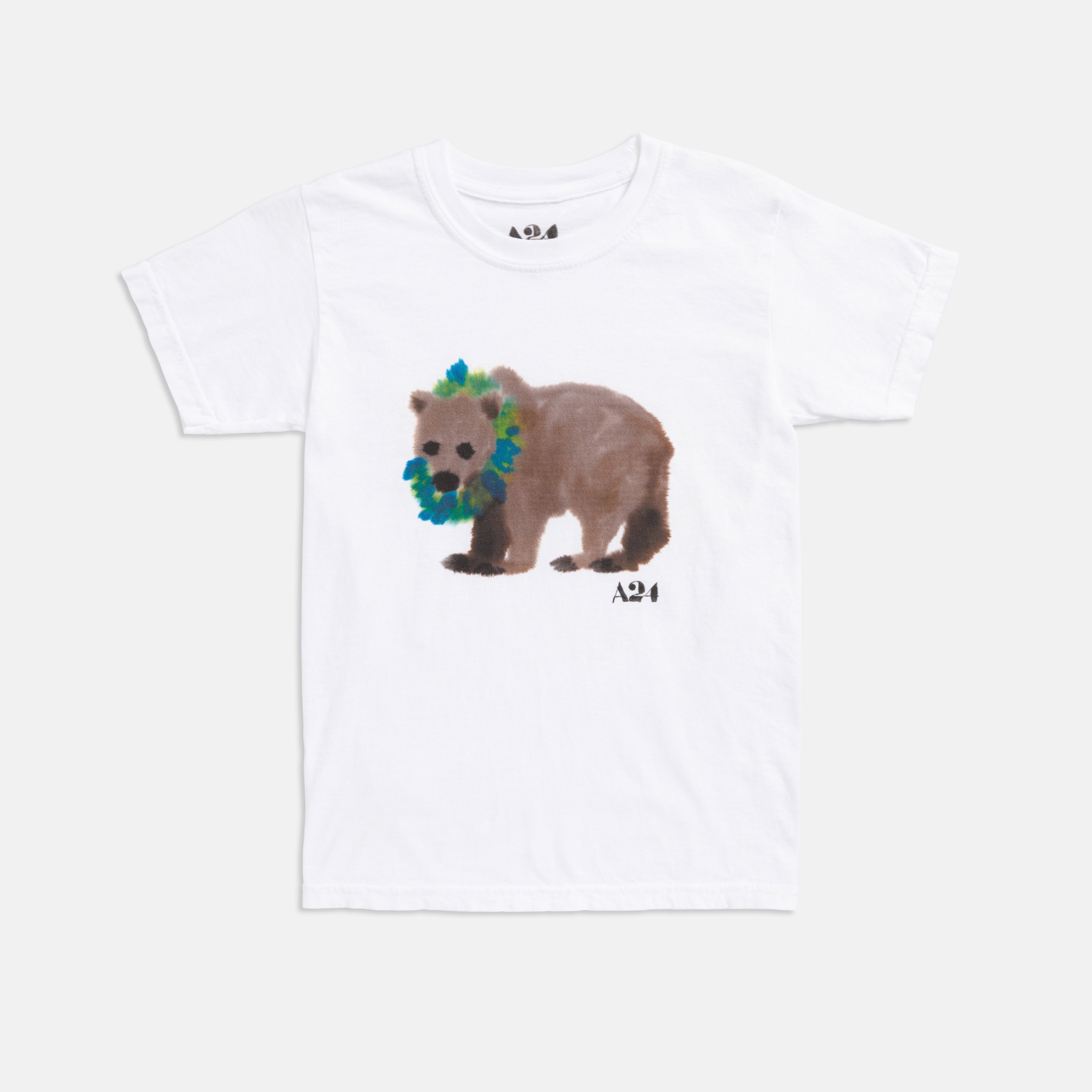 A24 x Rop van Mierlo Bear Watercolor Kids Tee