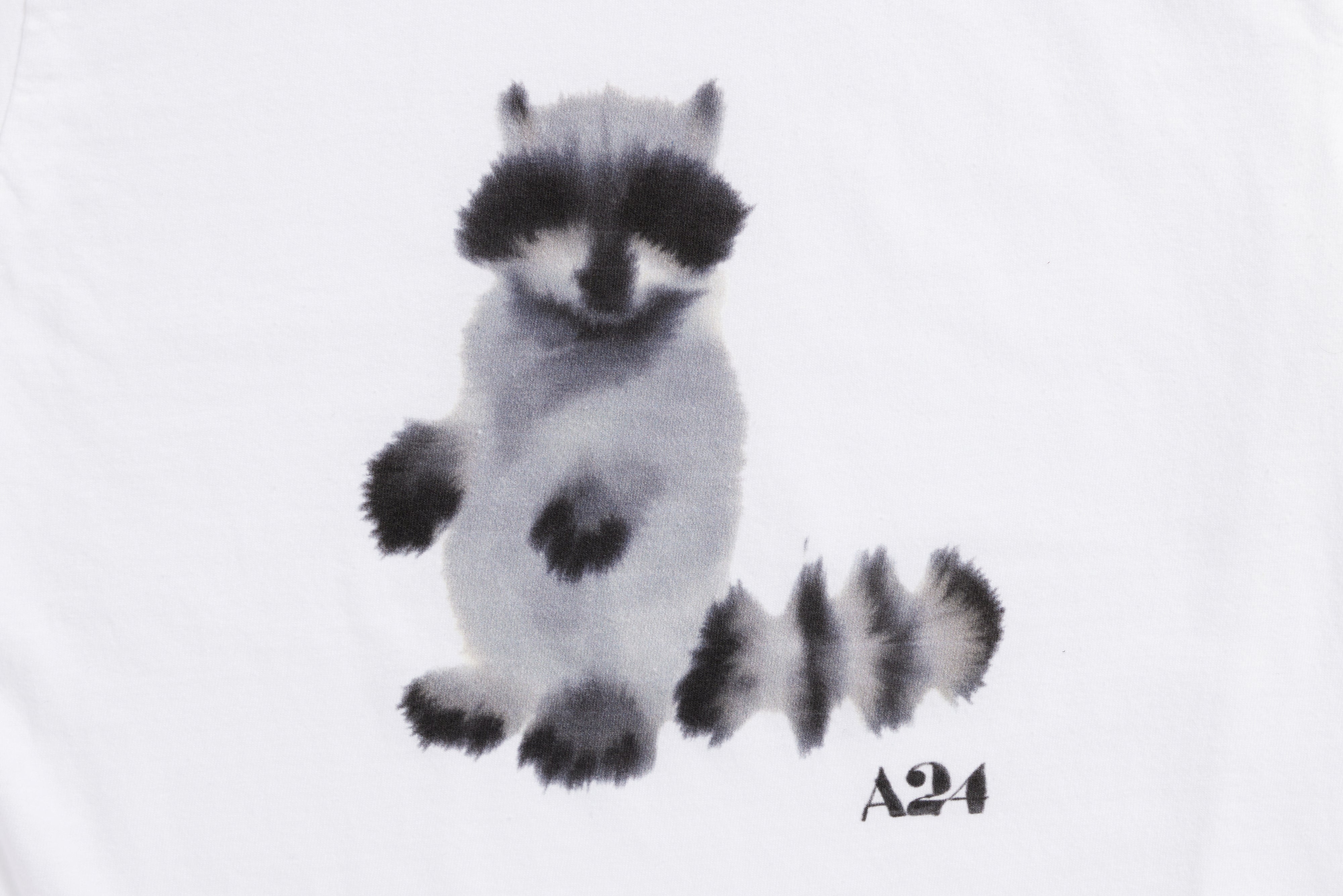 A24 x Rop van Mierlo Raccoon Watercolor Kids Tee