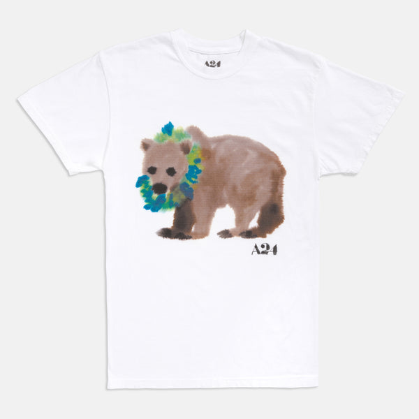 A24 x Rop van Mierlo Bear Watercolor Tee – A24 Shop