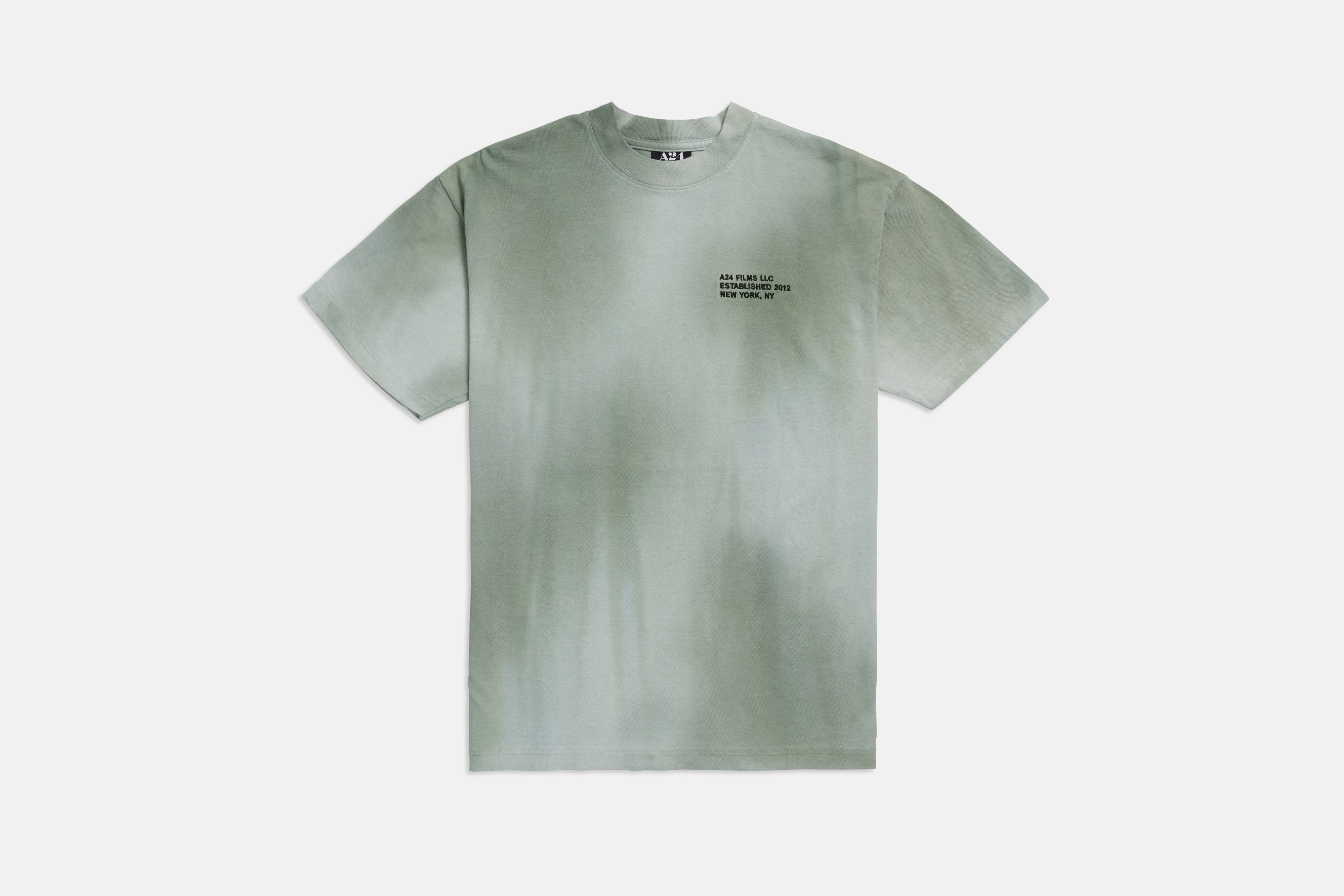 Green Dip-Dye LLC Tee – A24 Shop