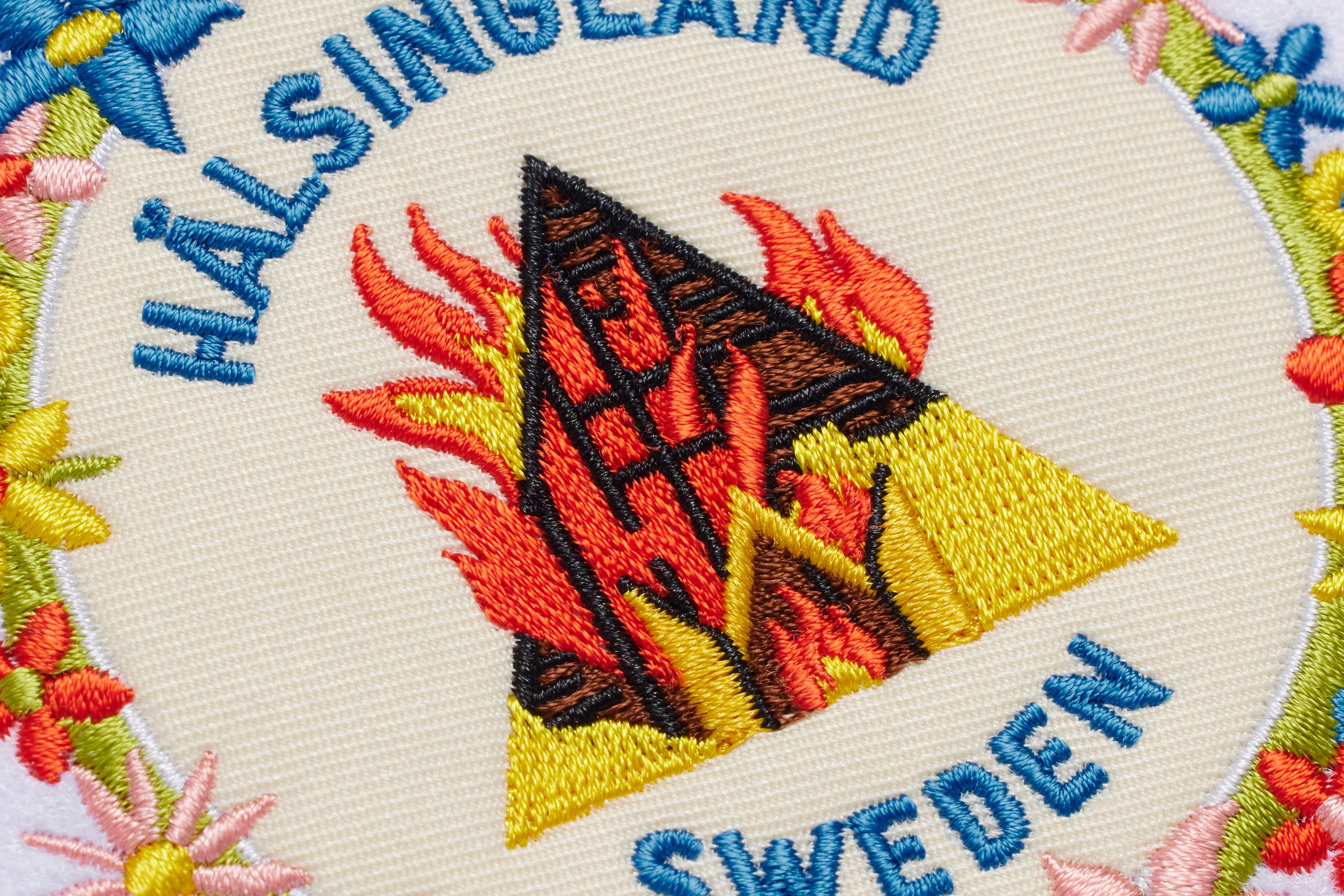 Midsommar Hälsingland Patch