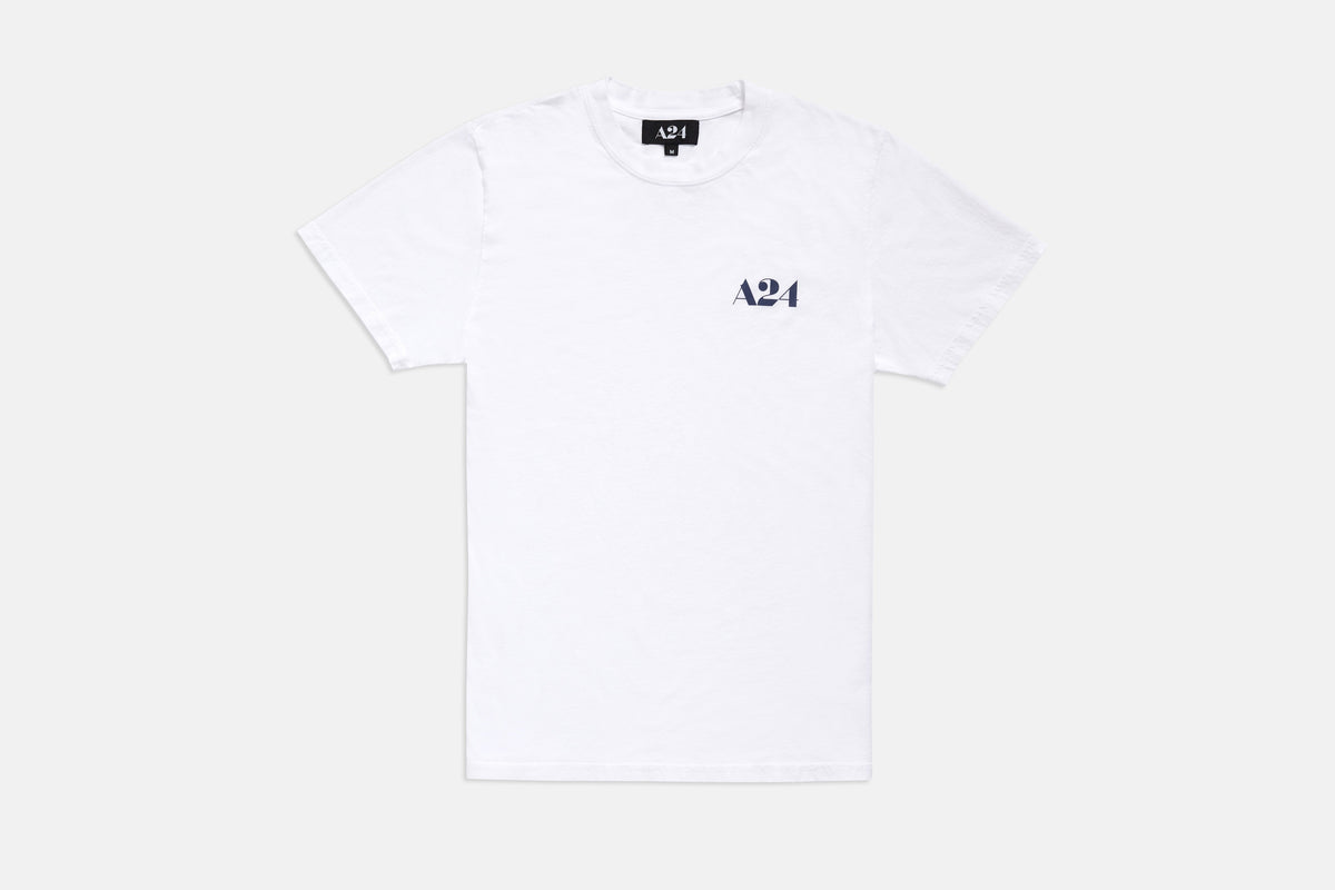 White Logo Tee – A24 Shop
