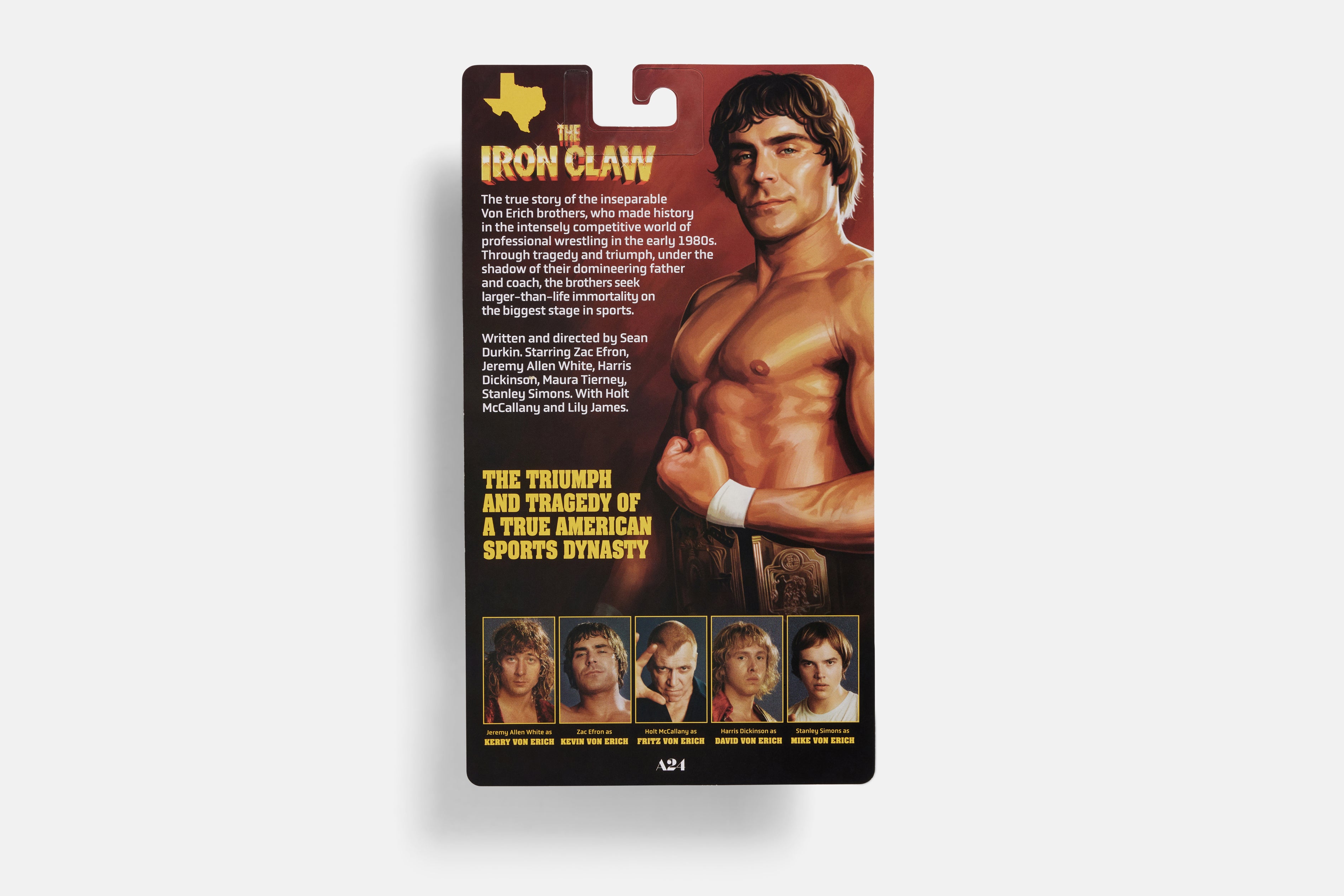 The Iron Claw Kevin Von Erich Action Figure