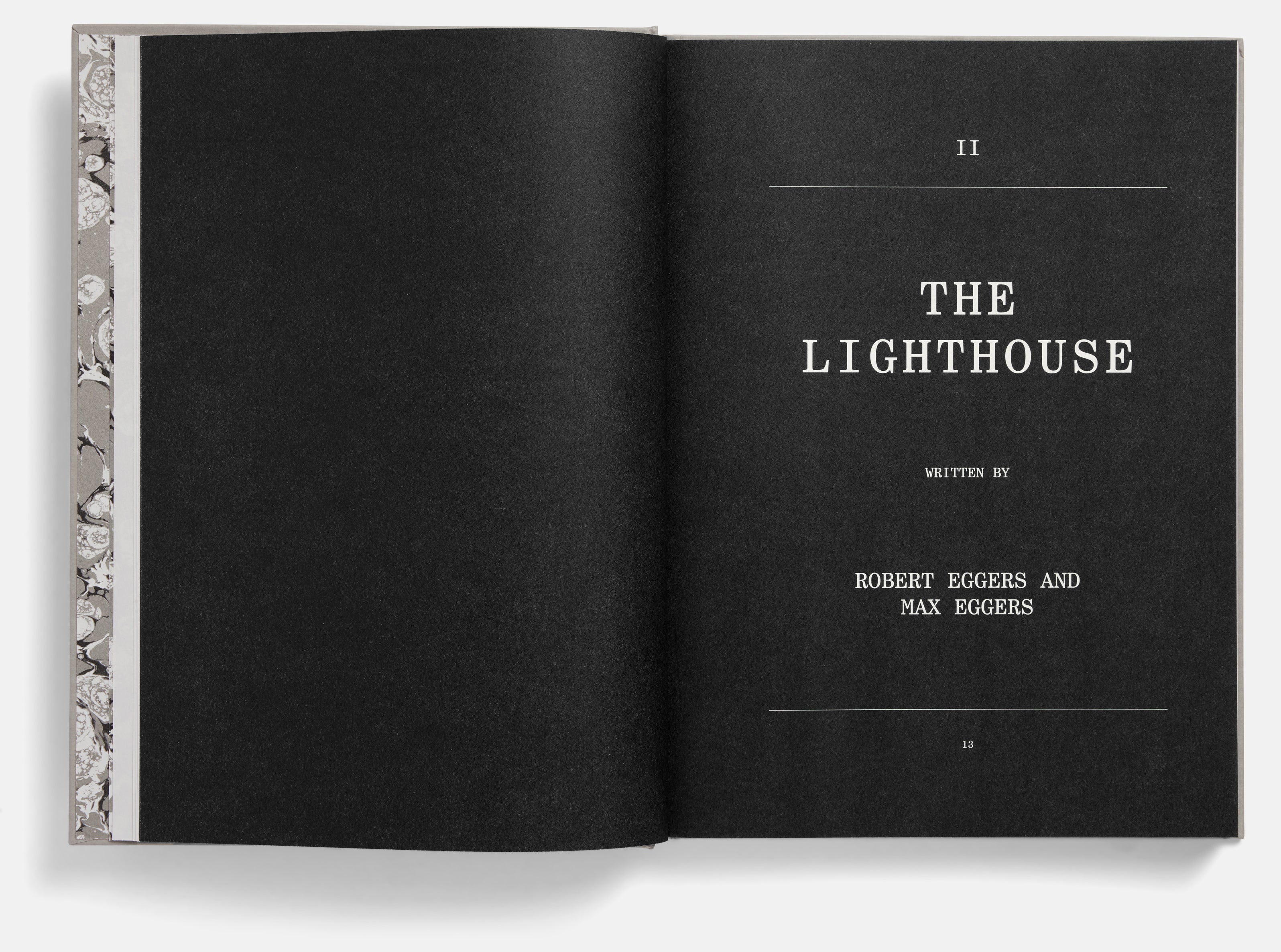 The Lighthouse Screenplay Book