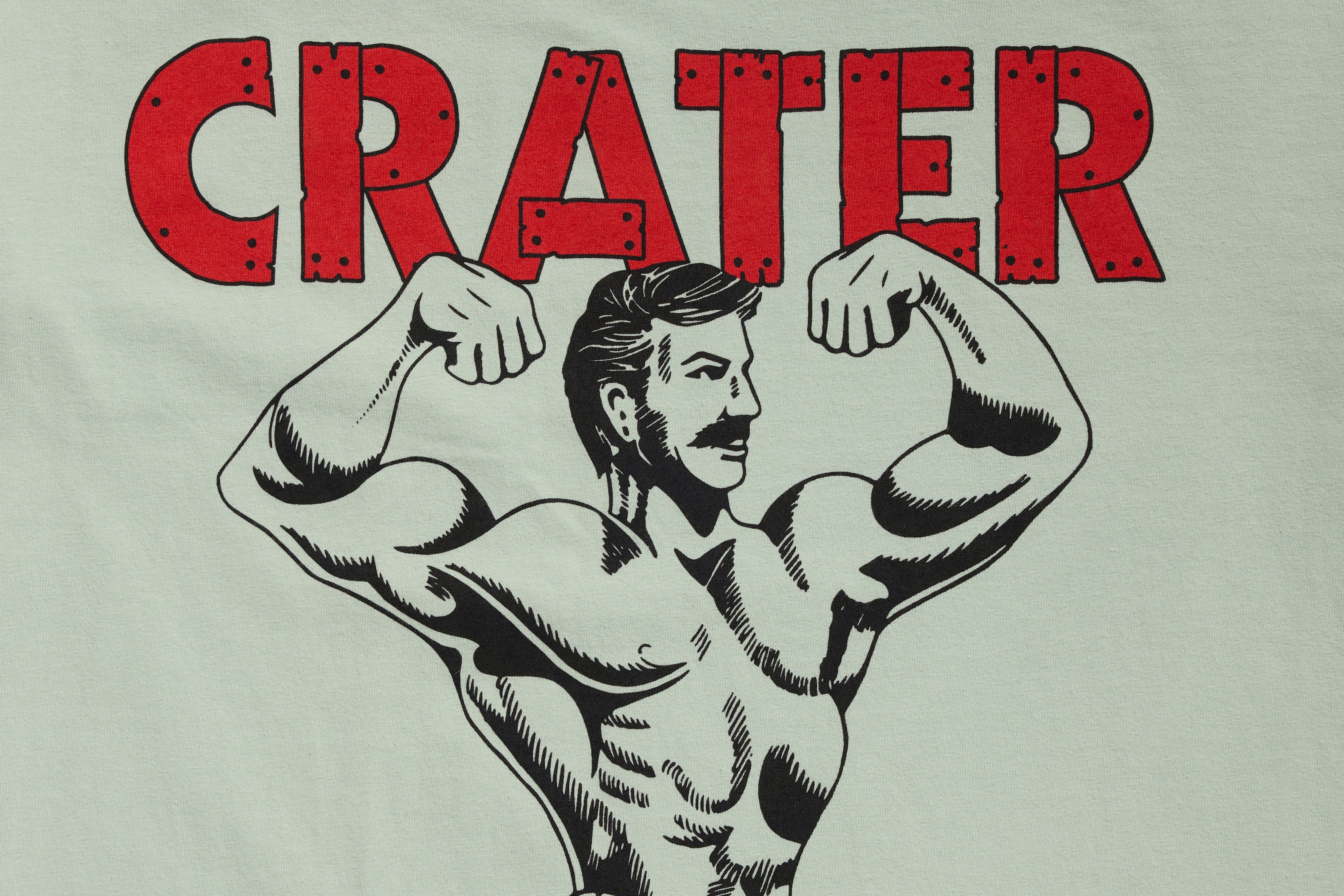 Mint Crater Gym Staff Tee