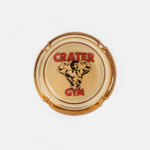 Crater Gym Glass Ashtray