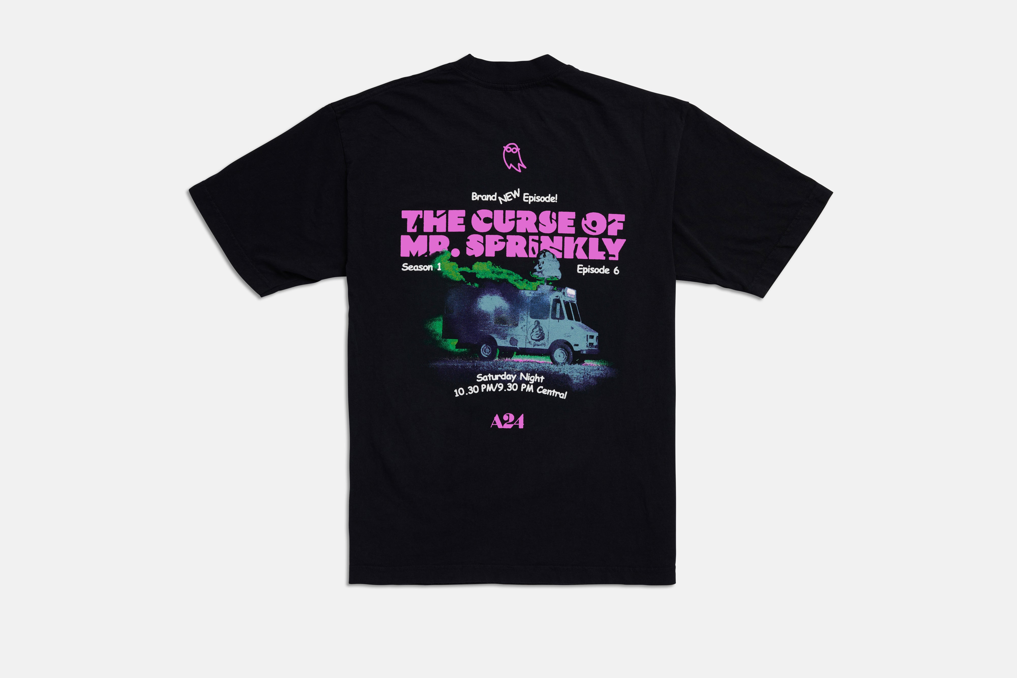 I Saw the TV Glow Puff Print Mr. Sprinkly Tee