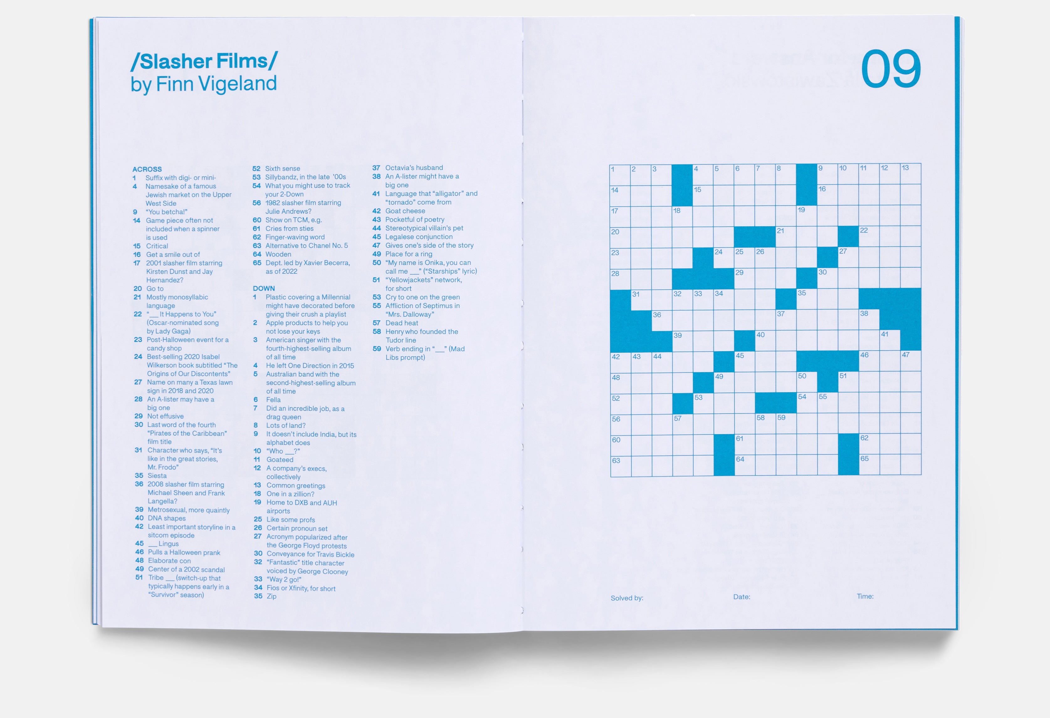 99 Movie Crosswords
