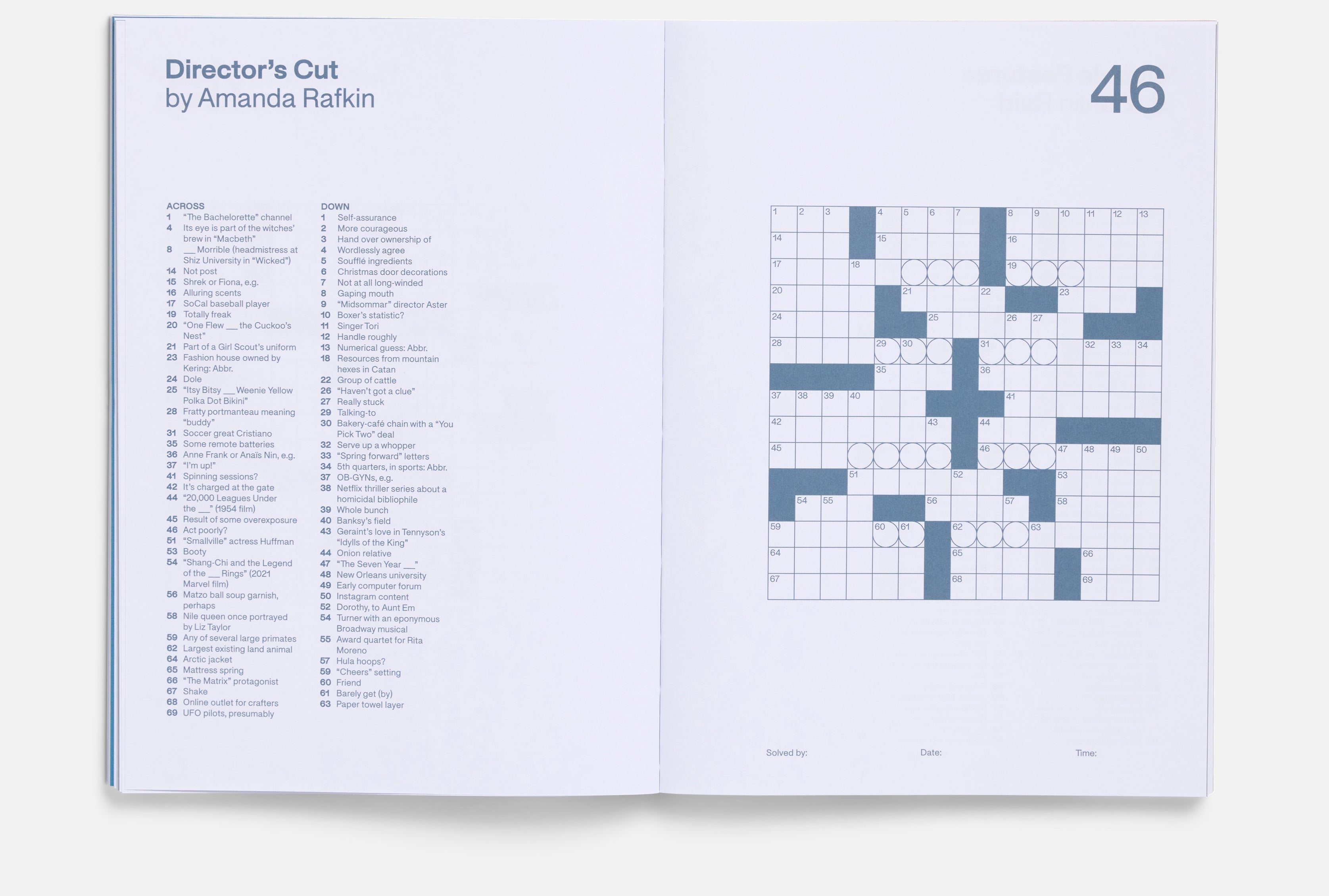 99 Movie Crosswords
