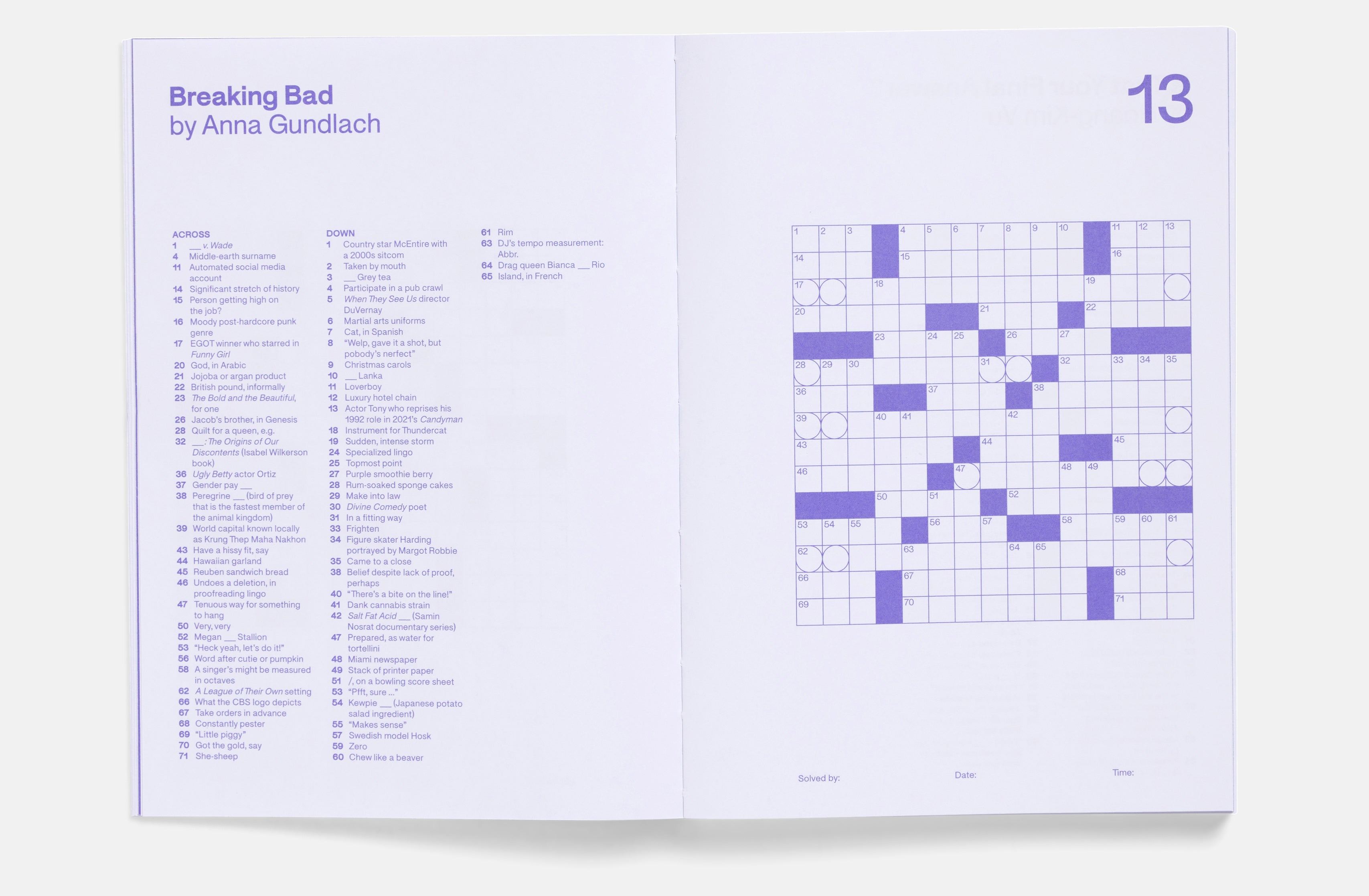99 TV Crosswords