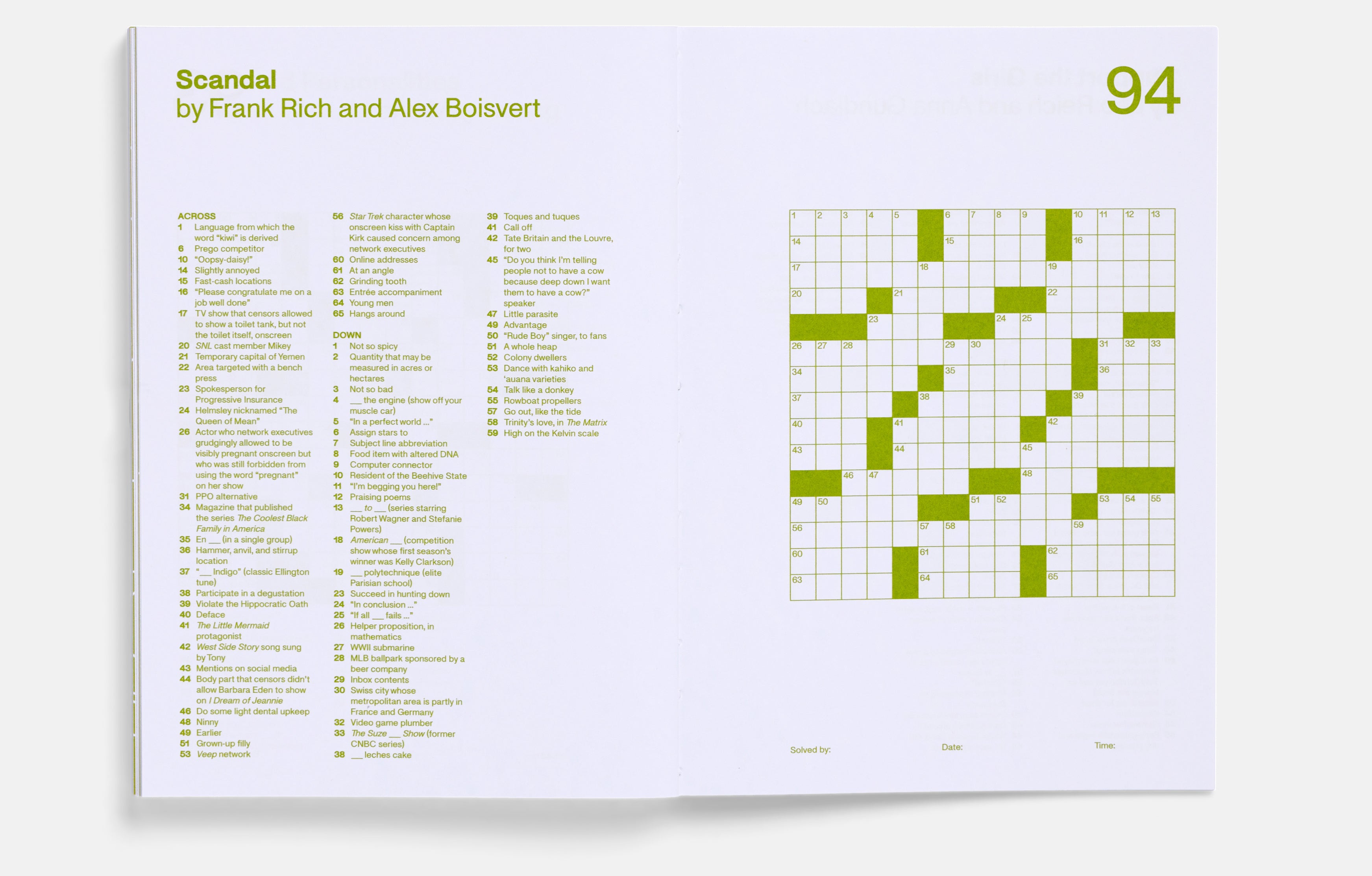 99 TV Crosswords