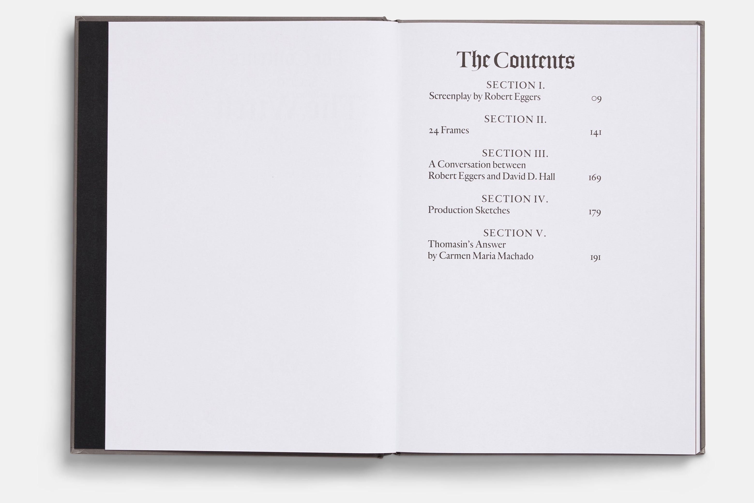 The Witch Screenplay Book