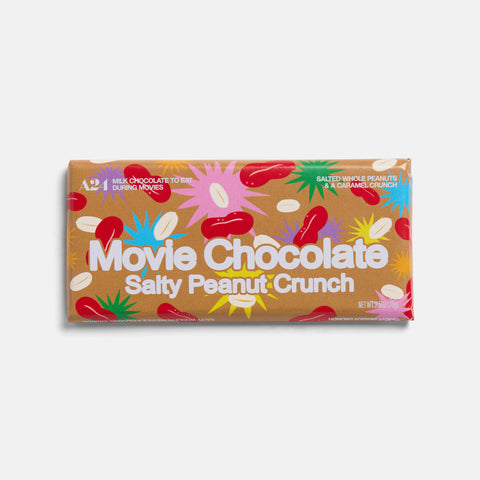 Salty Peanut Crunch Movie Chocolate Bar