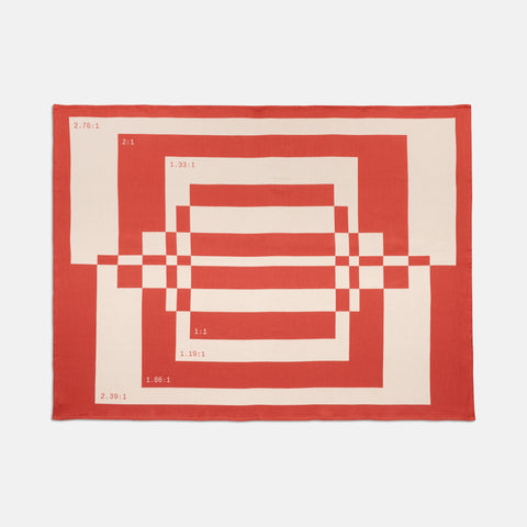 Red Aspect Ratio Blanket