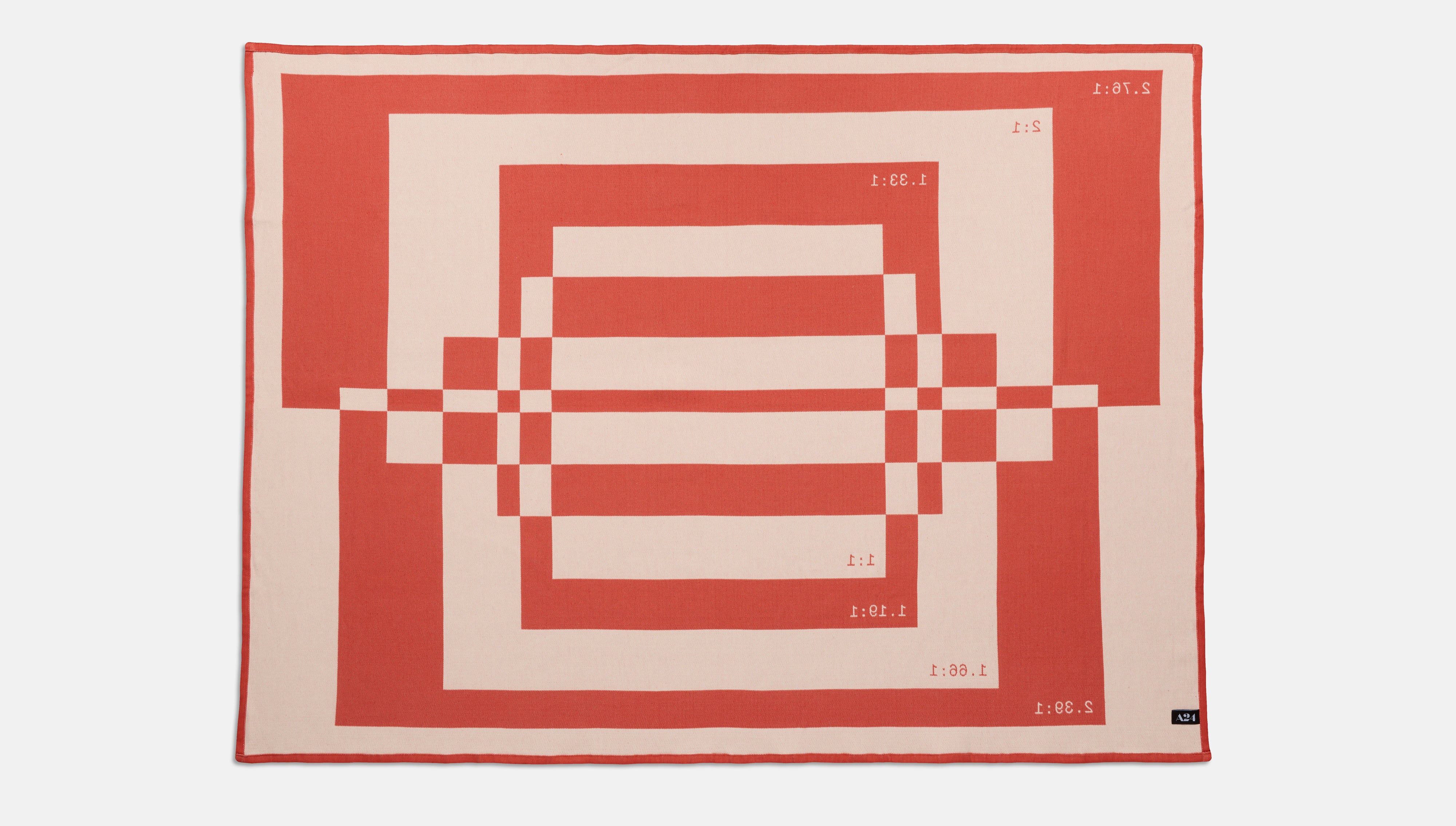 Red Aspect Ratio Blanket