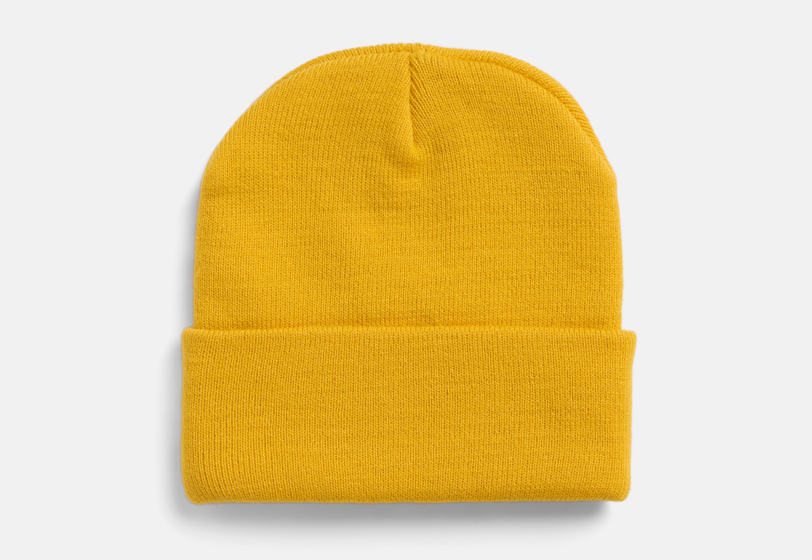 Yellow Logo Beanie