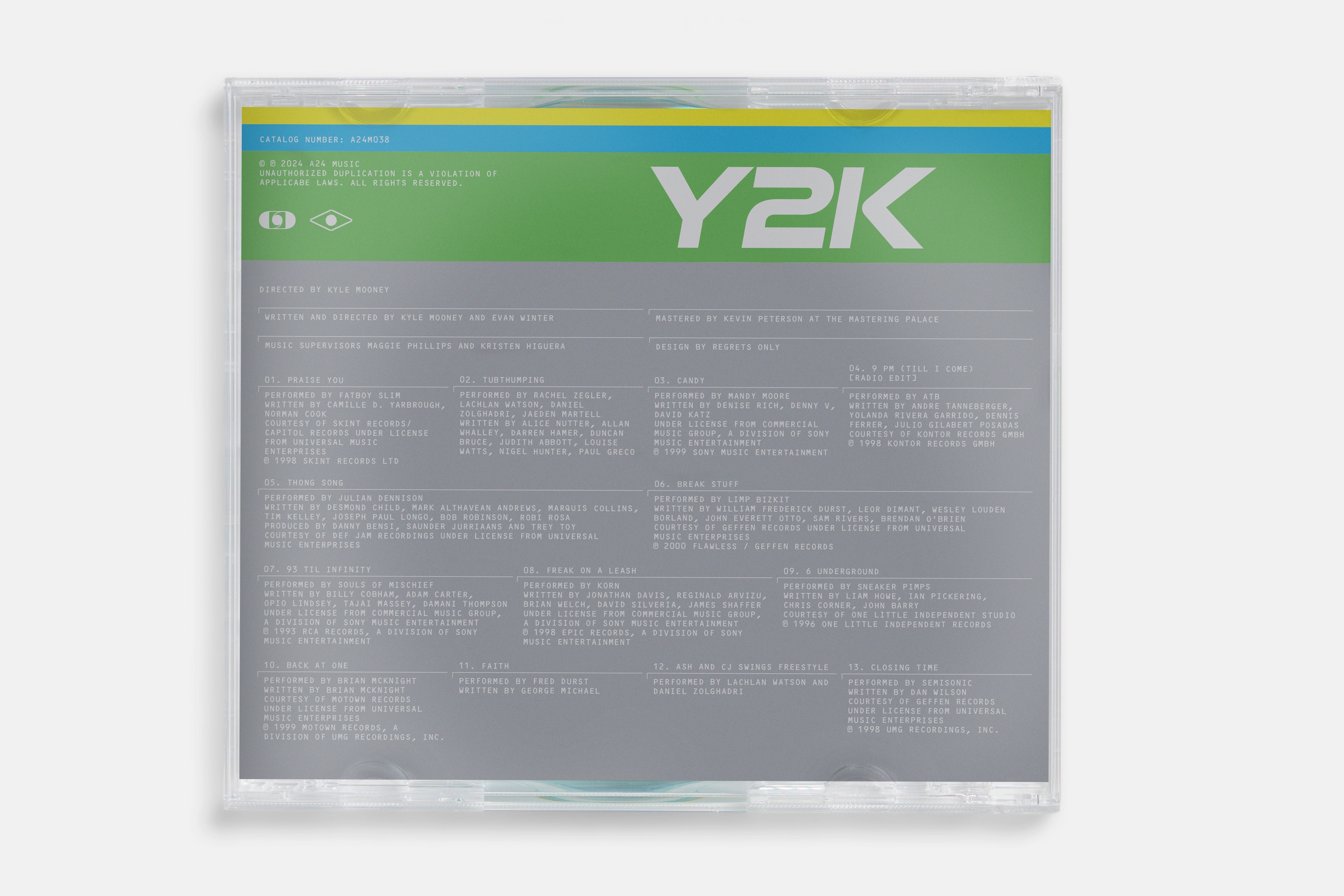 Y2K Original Soundtrack CD
