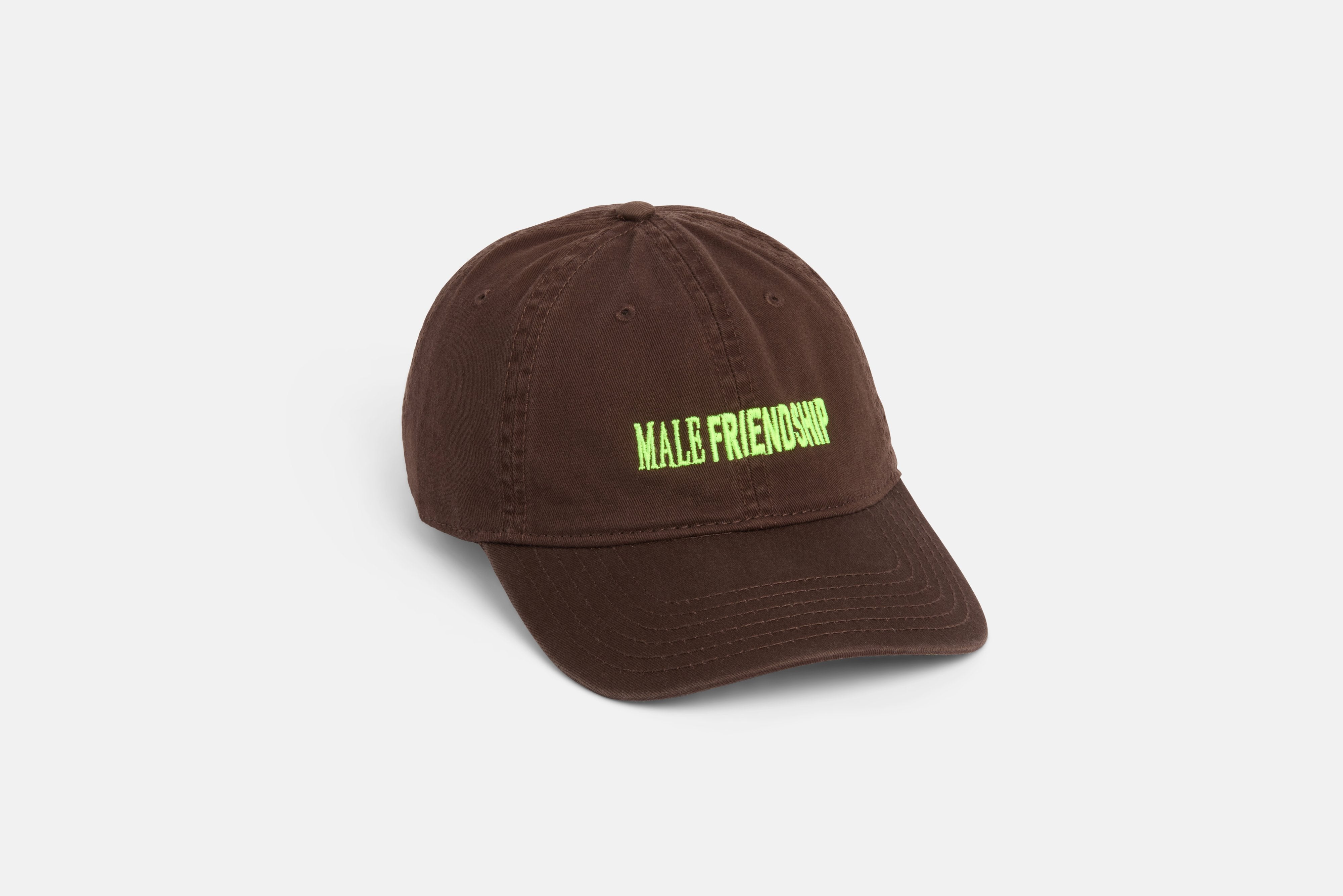 A24 MALE FRIENDSHIP キャップ　ブラウン Male Friendship Hat – A24 Shop