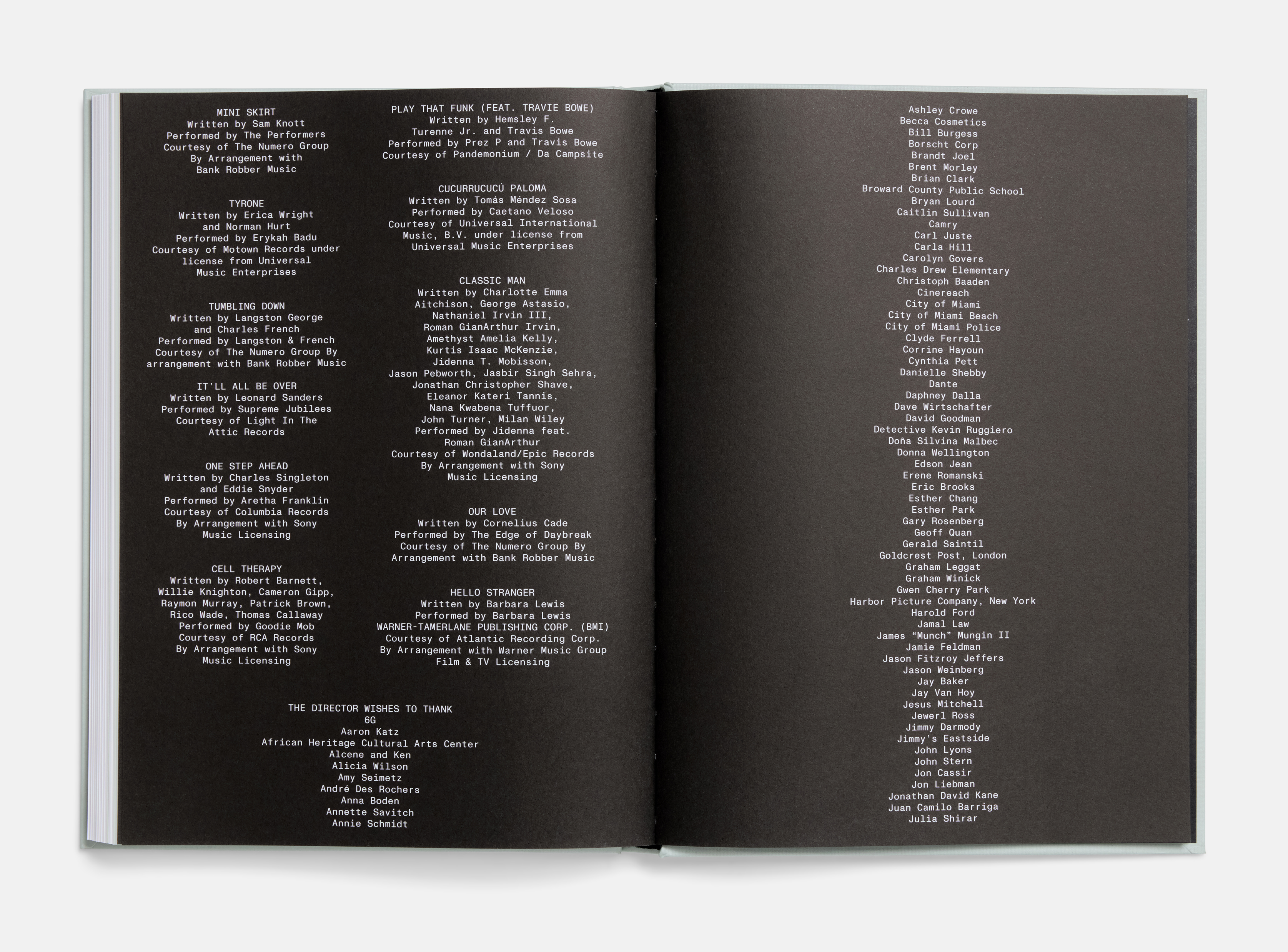Moonlight Screenplay Book