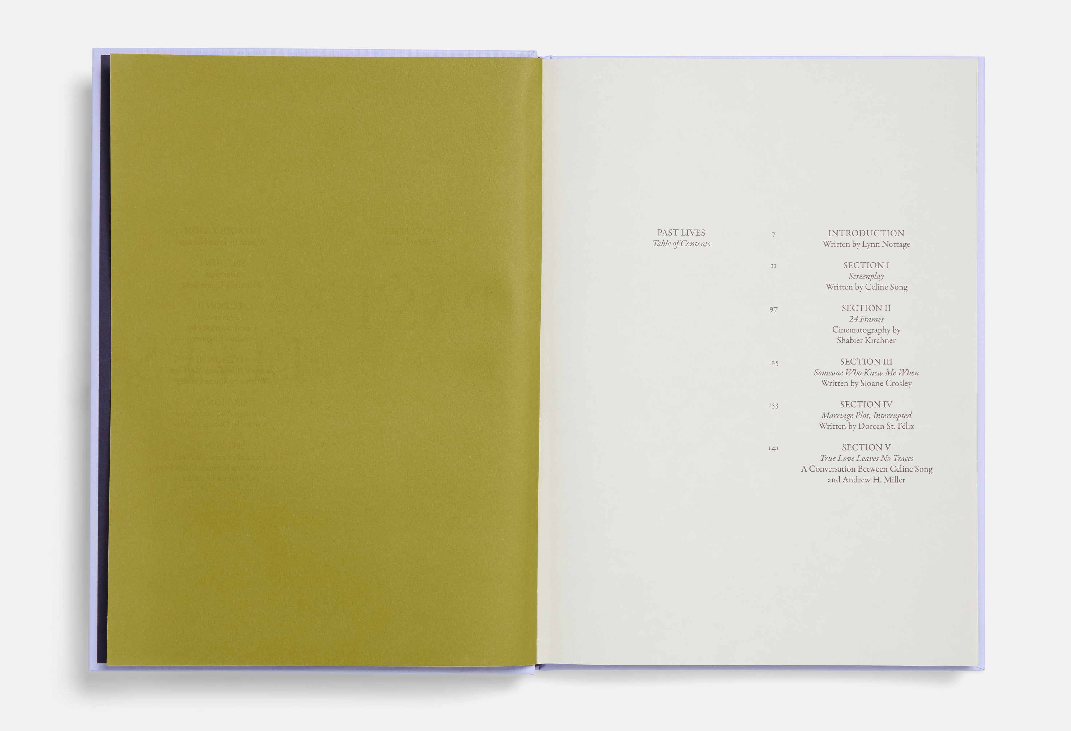 Past Lives Screenplay Book