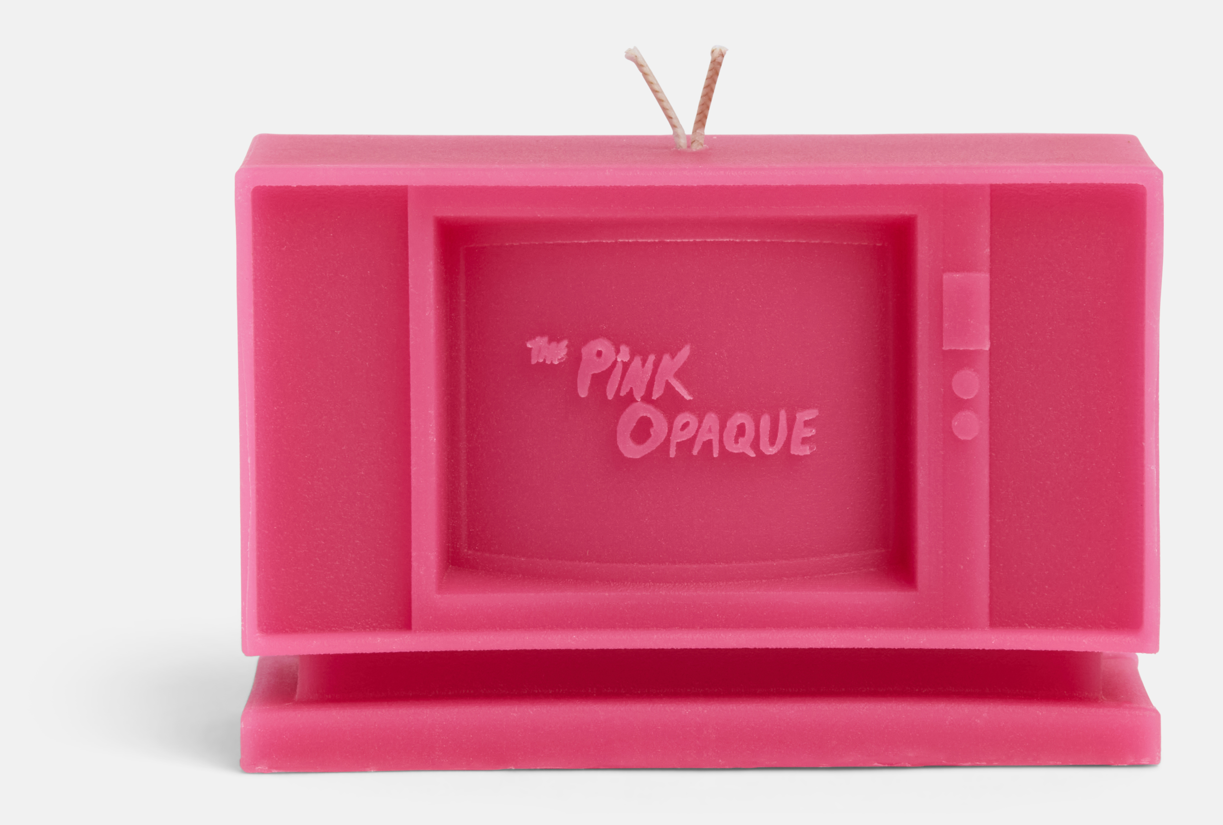 The Pink Opaque Candle