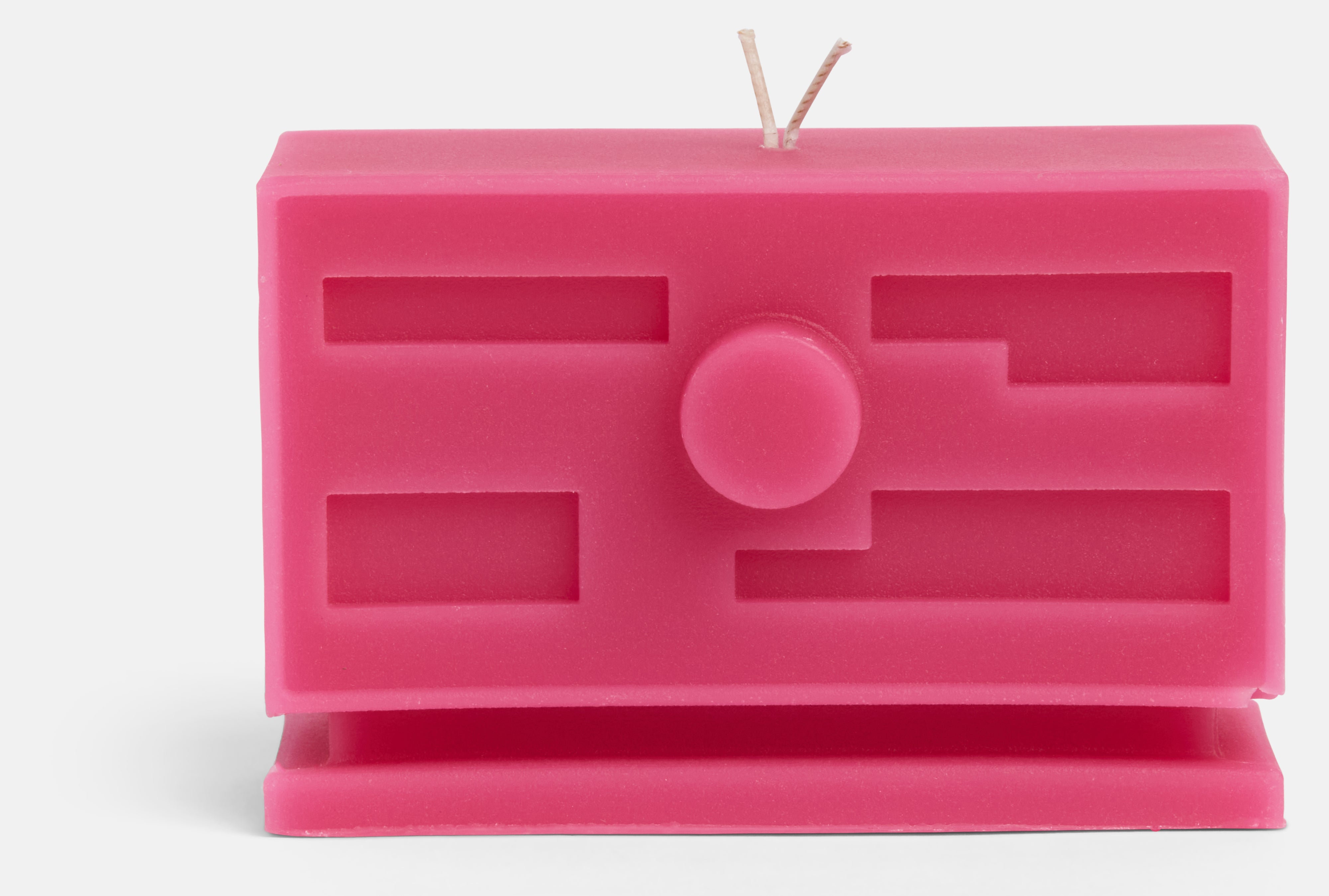 The Pink Opaque Candle