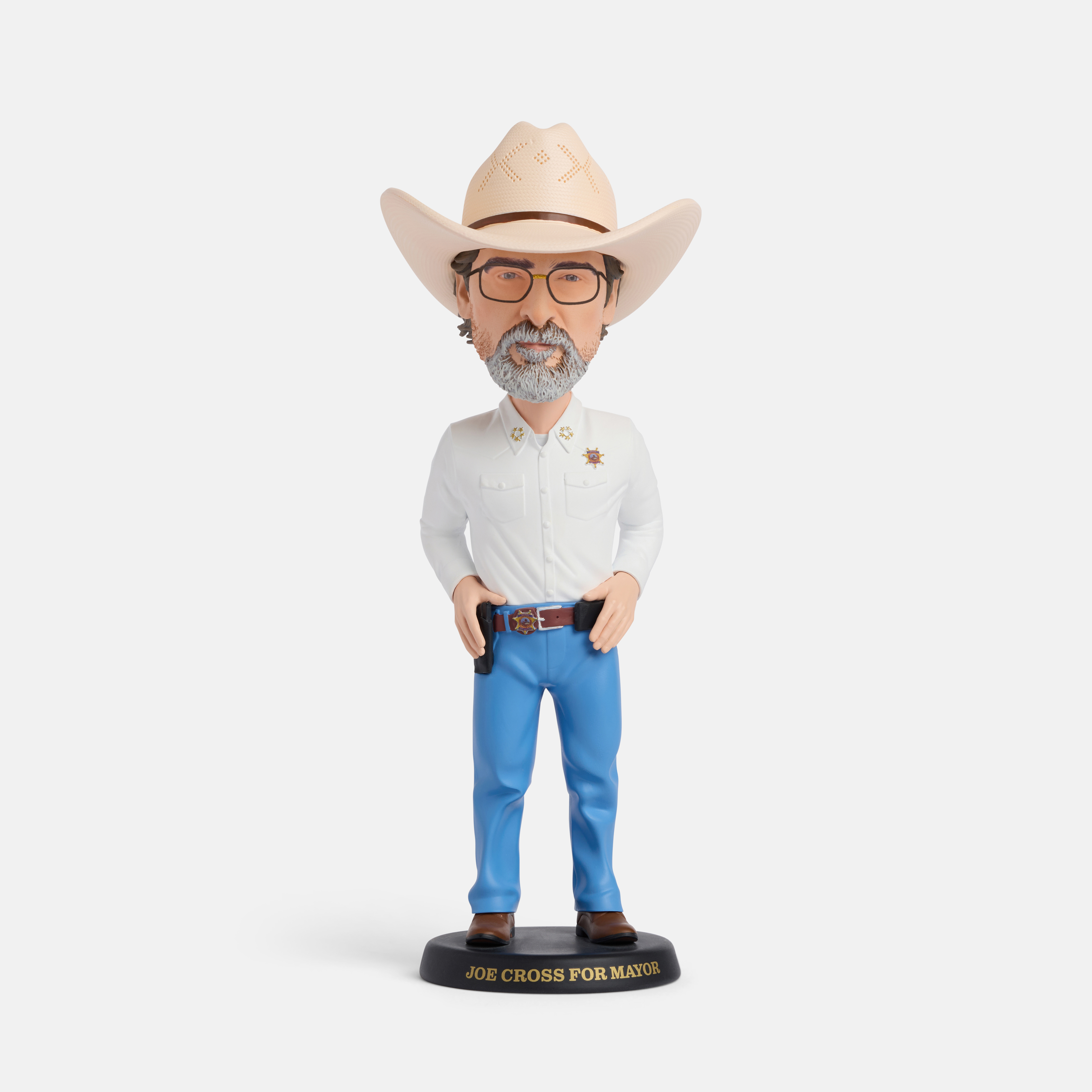 Joe Cross Eddington Bobblehead