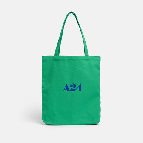 Green Logo Tote